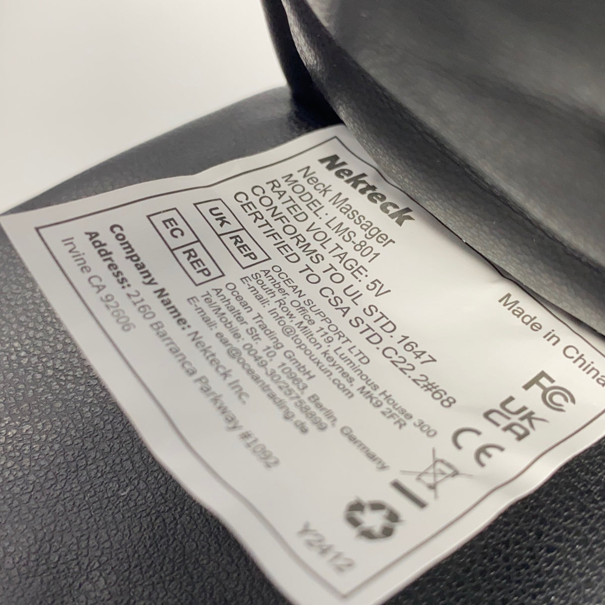 Serial #/Tag-UNT832021SPE