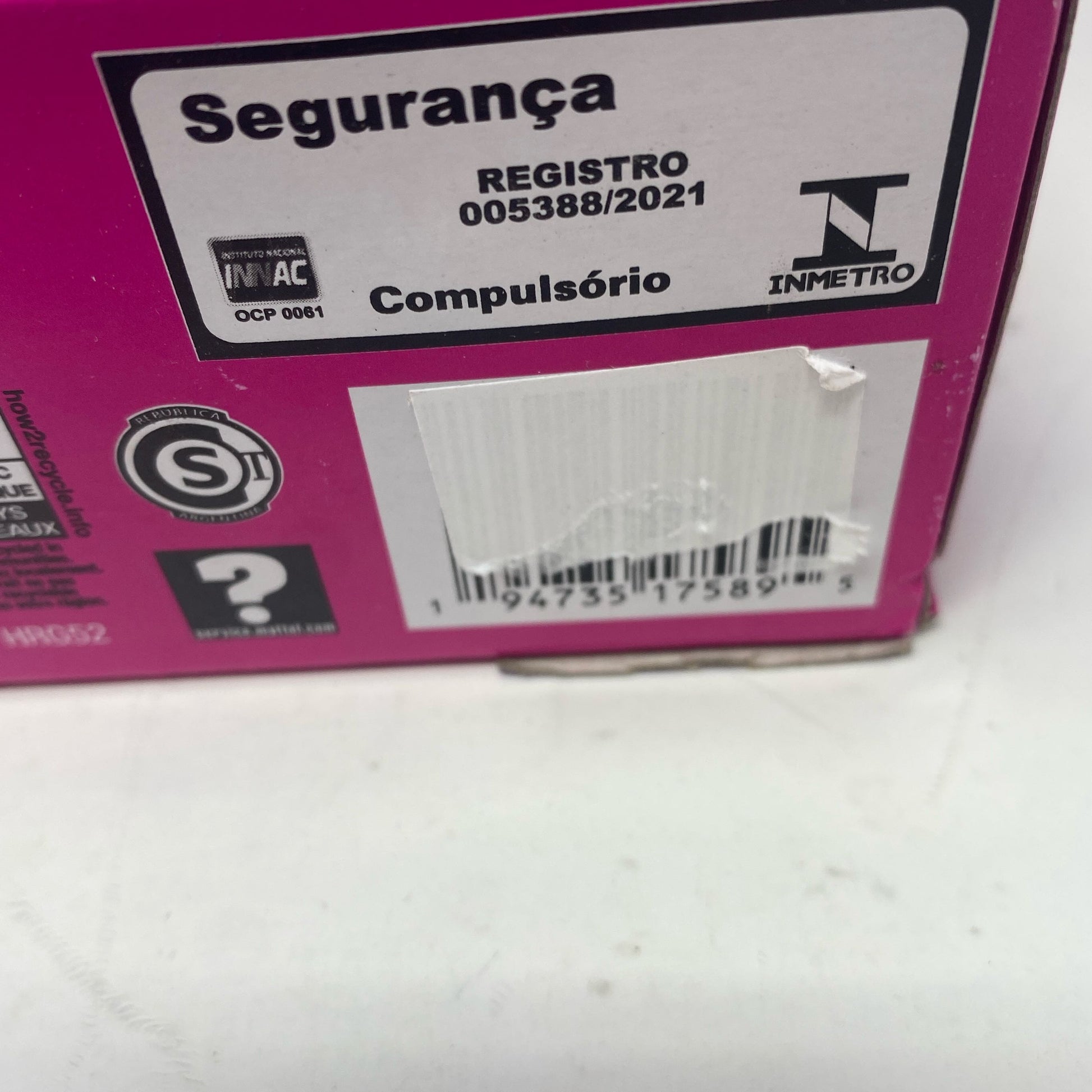 Serial #/Tag-UNT245502M6U