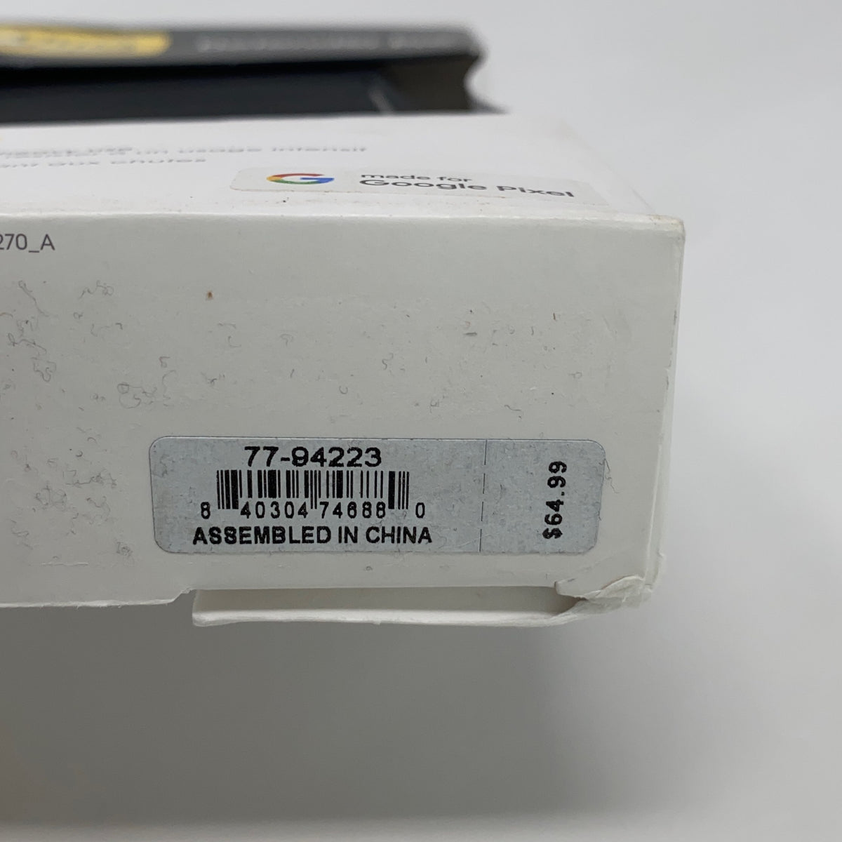 Serial #/Tag-LPNPMGT3812143