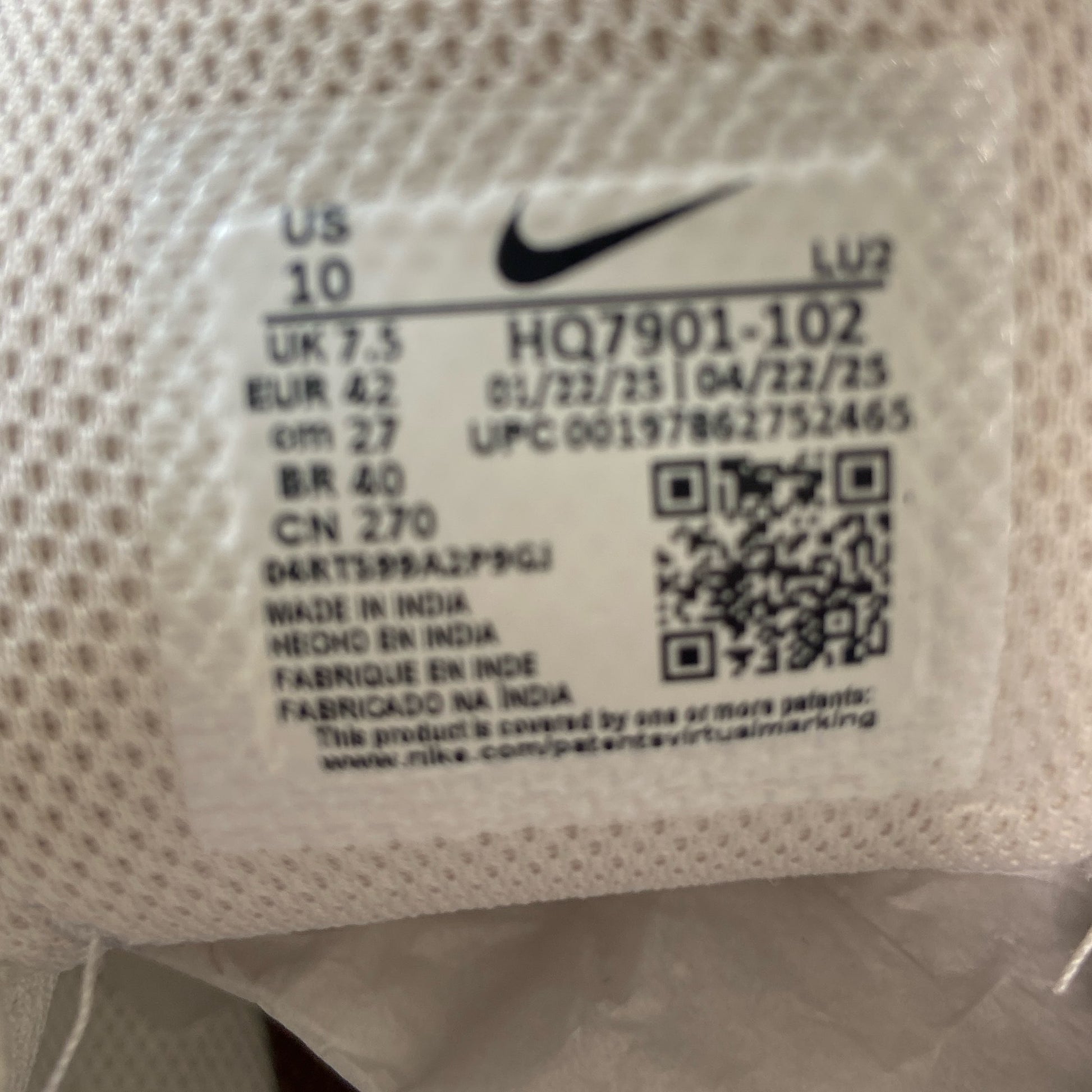 Serial #/Tag-UNT682726R8V