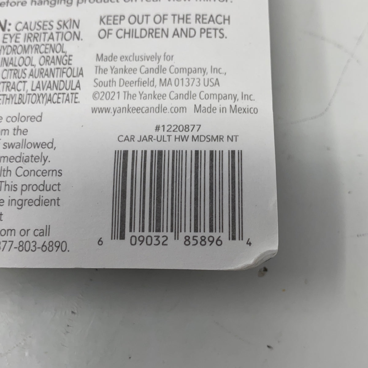 Serial #/Tag-UNT65928370F
