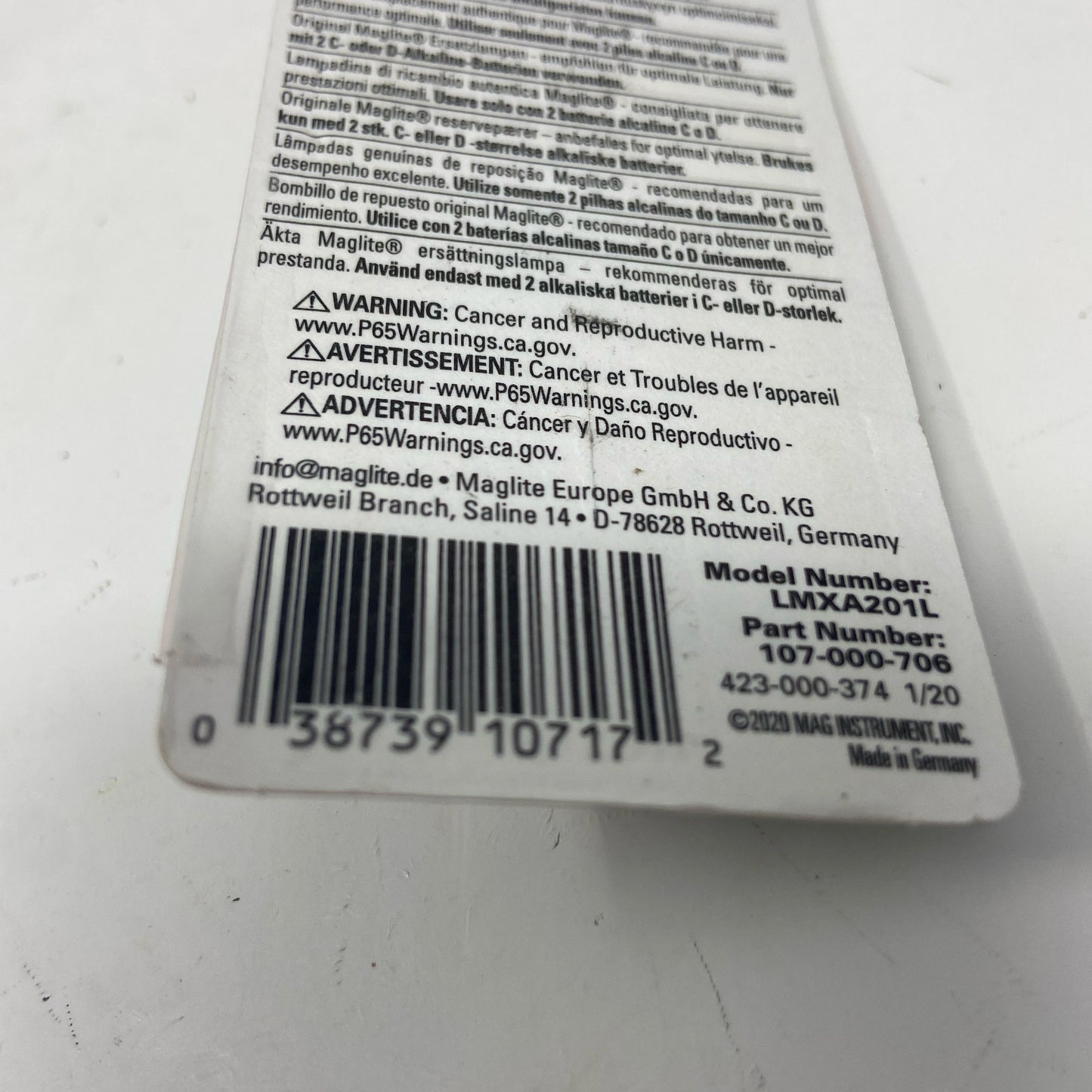 Serial #/Tag-LPNNE6FDR9YPF
