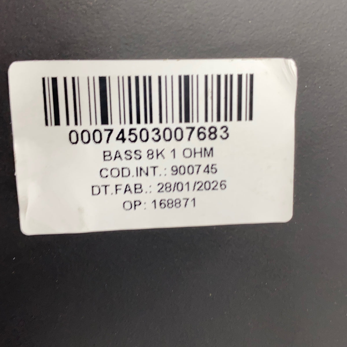 Serial #/Tag-UNT674211DLD