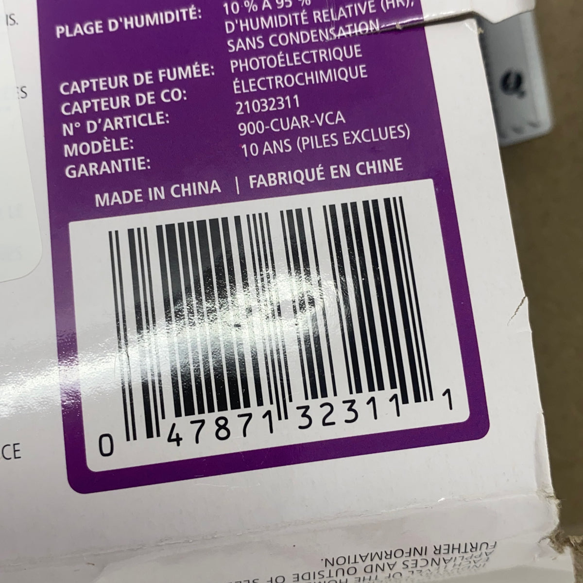 Serial #/Tag-LPNNA6CSN7VZF