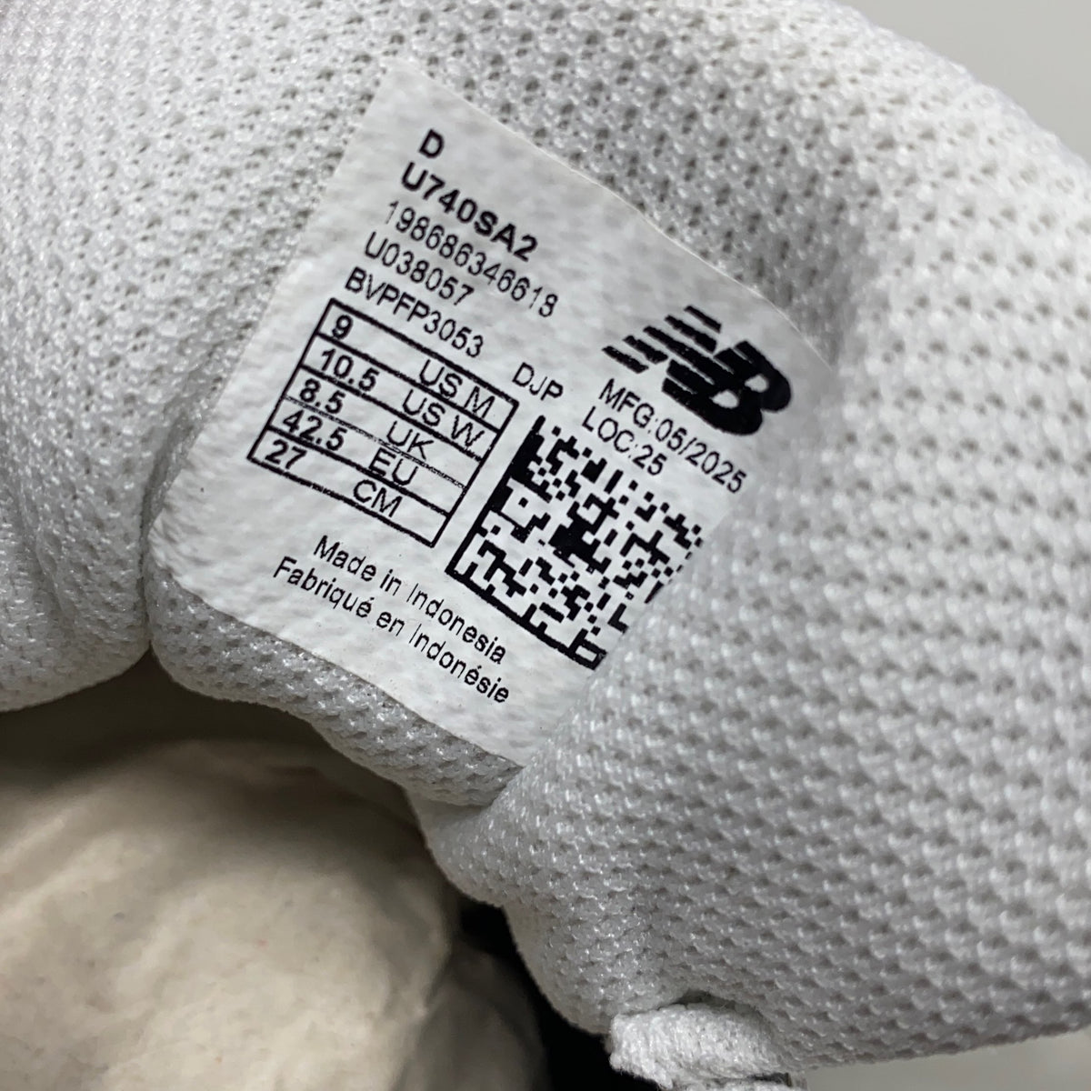 Serial #/Tag-UNT878650QDO