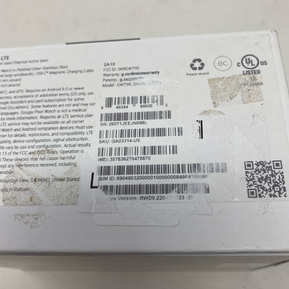 Serial #/Tag-UNT5136555NG