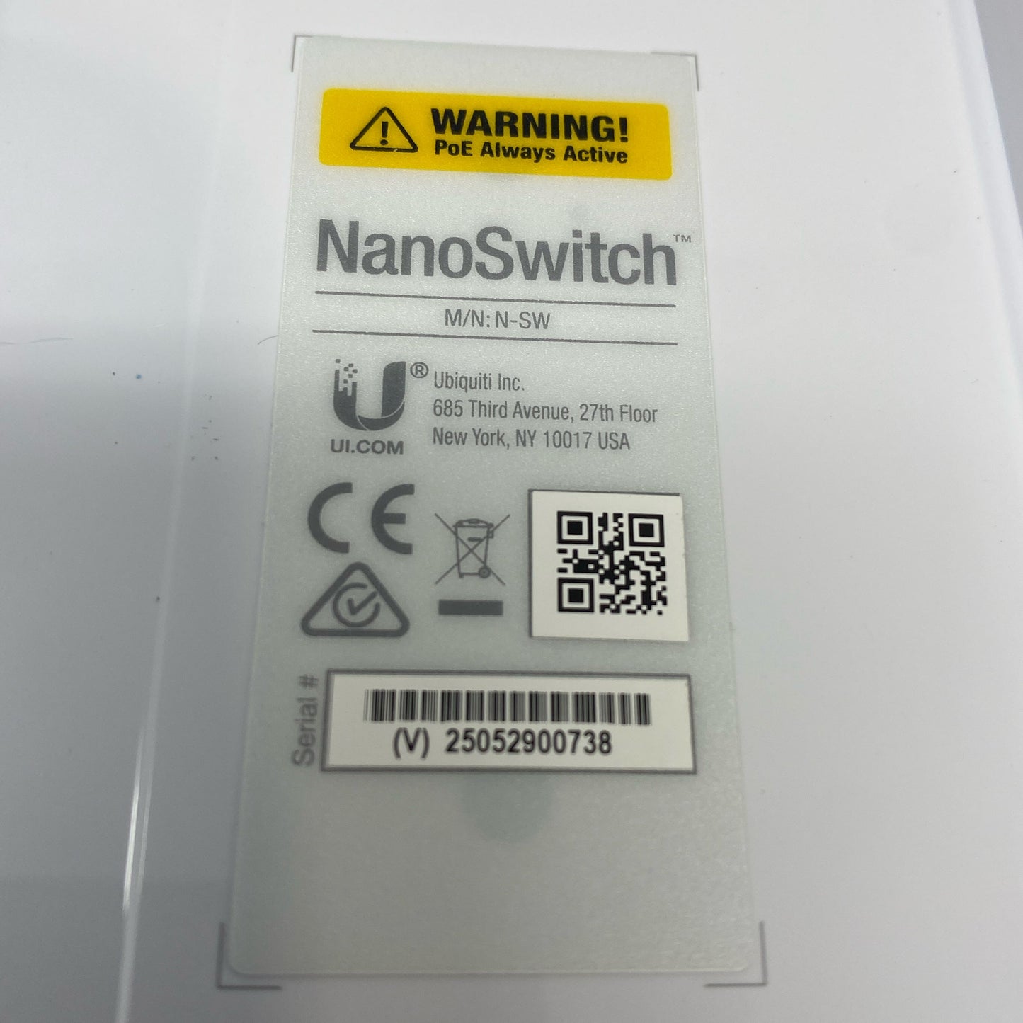Serial #/Tag-LPNAC486517685