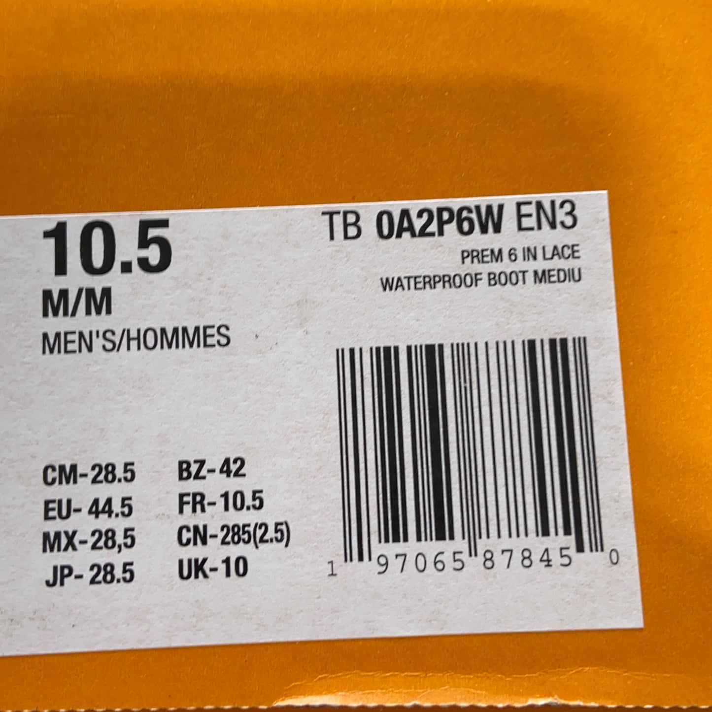 Serial #/Tag-UNT286550KGD