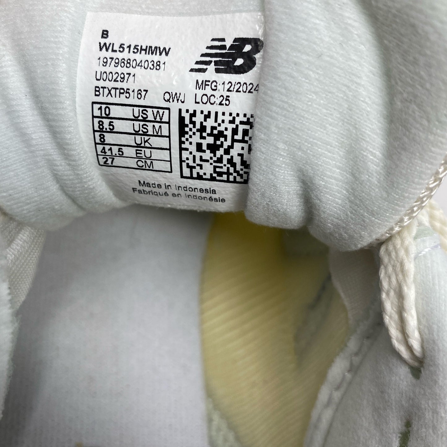 Serial #/Tag-LPNPMFY4734665