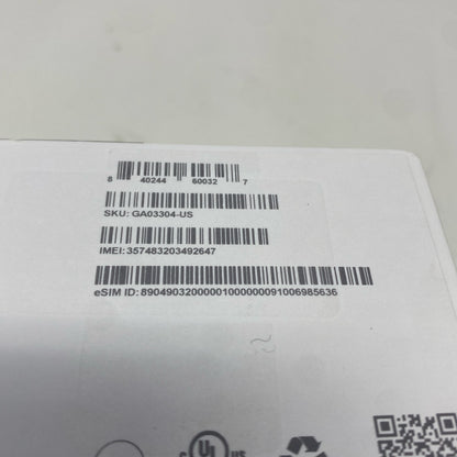 Serial #/Tag-UNT38587132Z