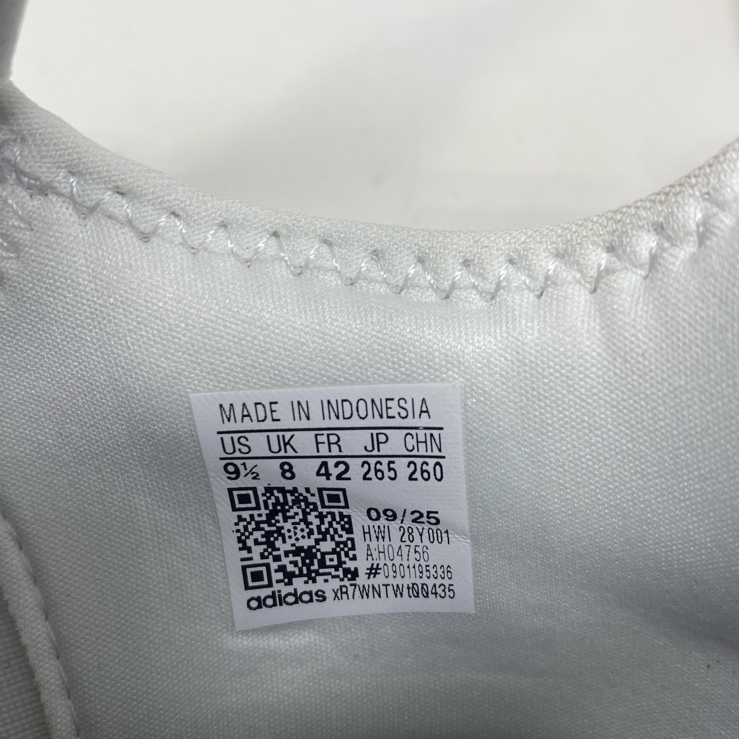 Serial #/Tag-LPNRRJE8938169