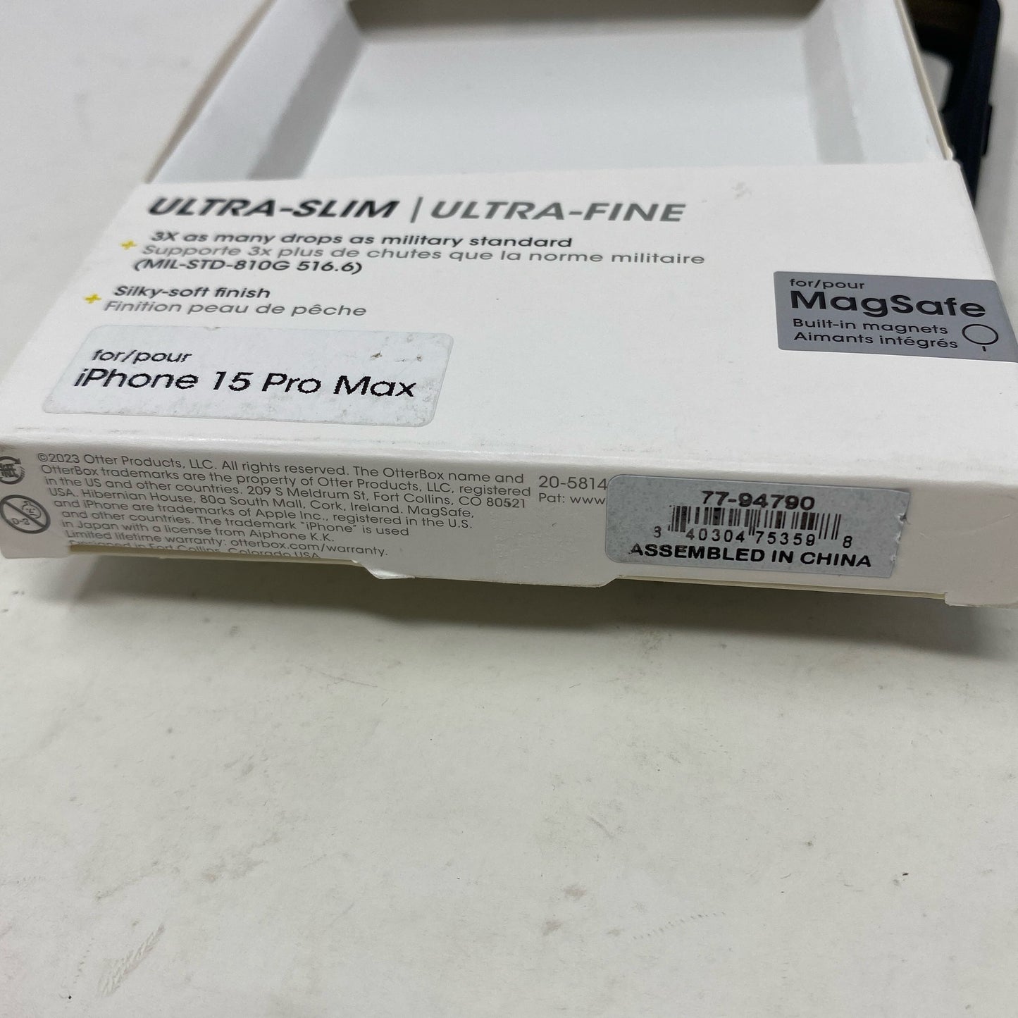 Serial #/Tag-LPNAC730013429