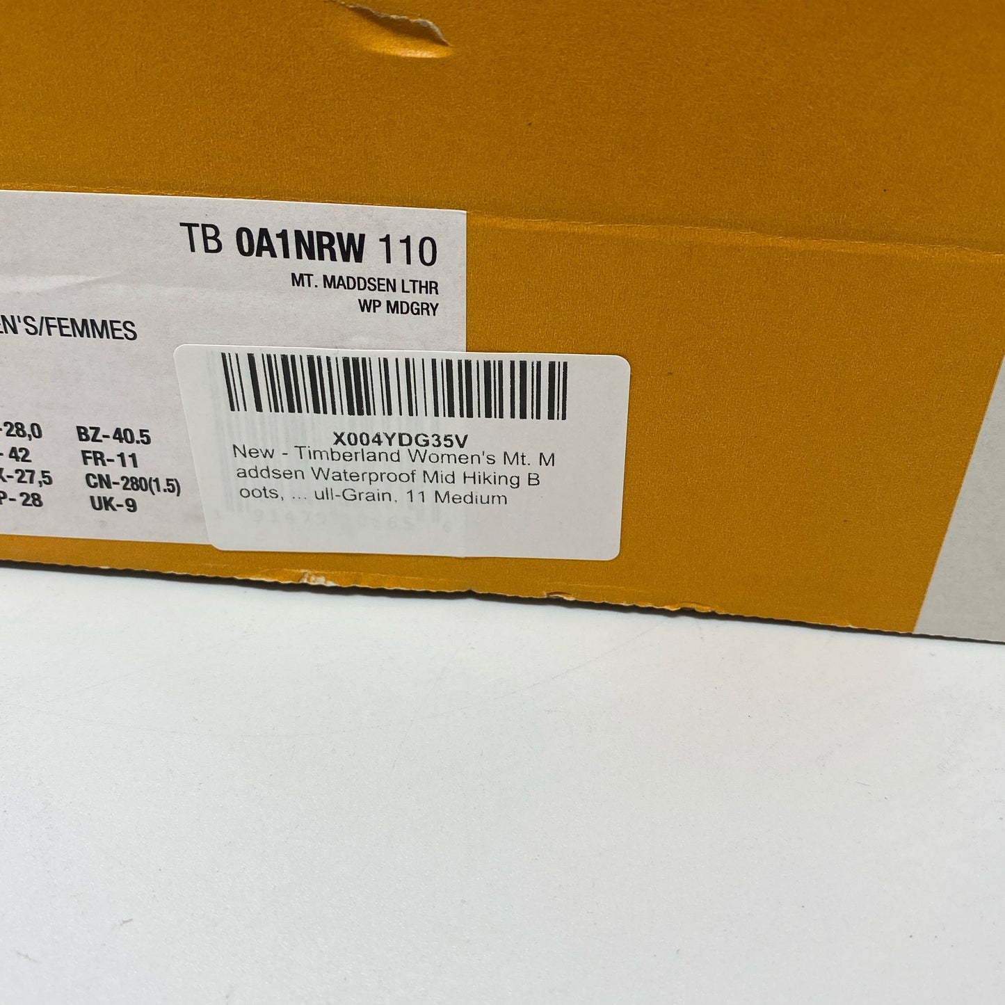 Serial #/Tag-UNT524443GCM