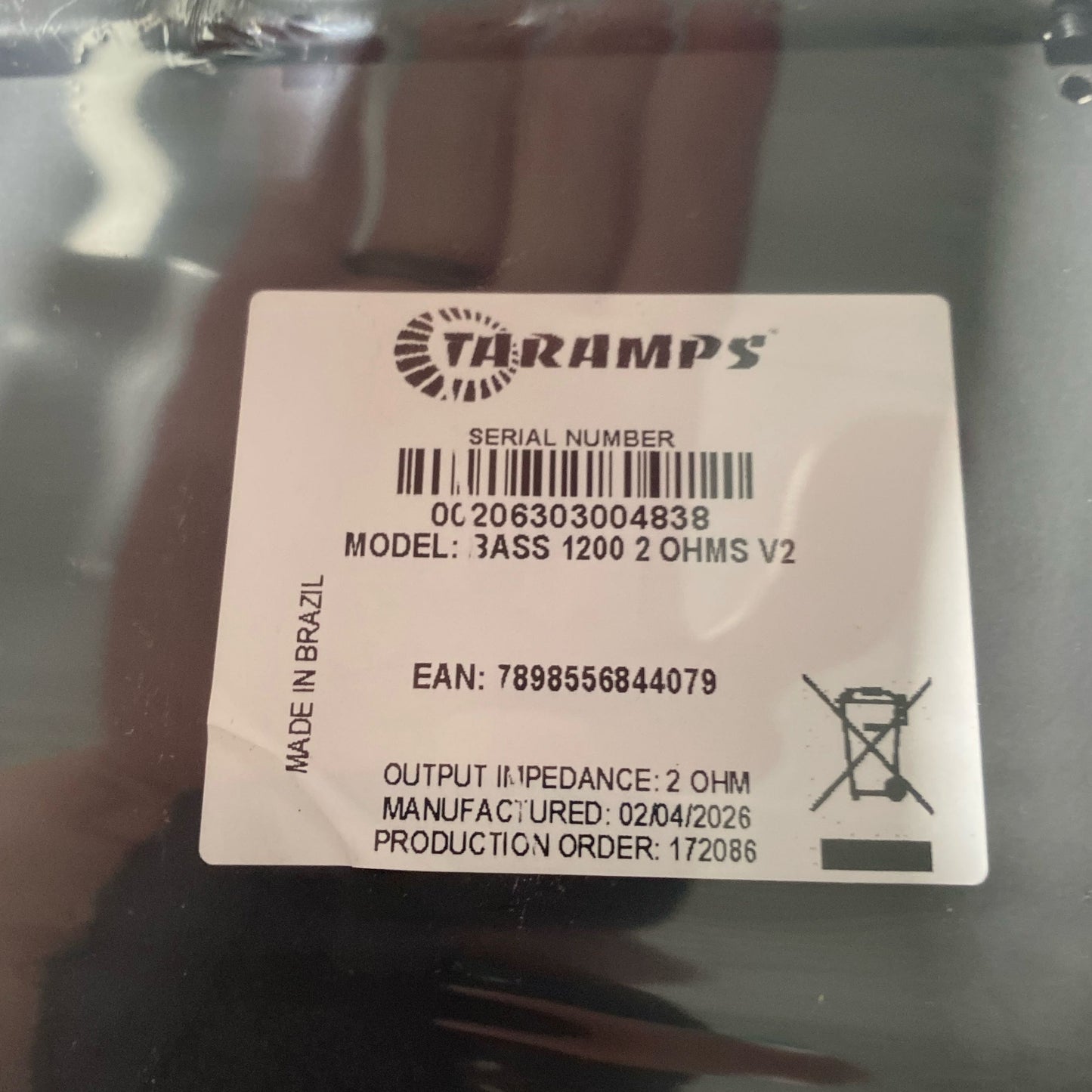 Serial #/Tag-UNT020037MX5