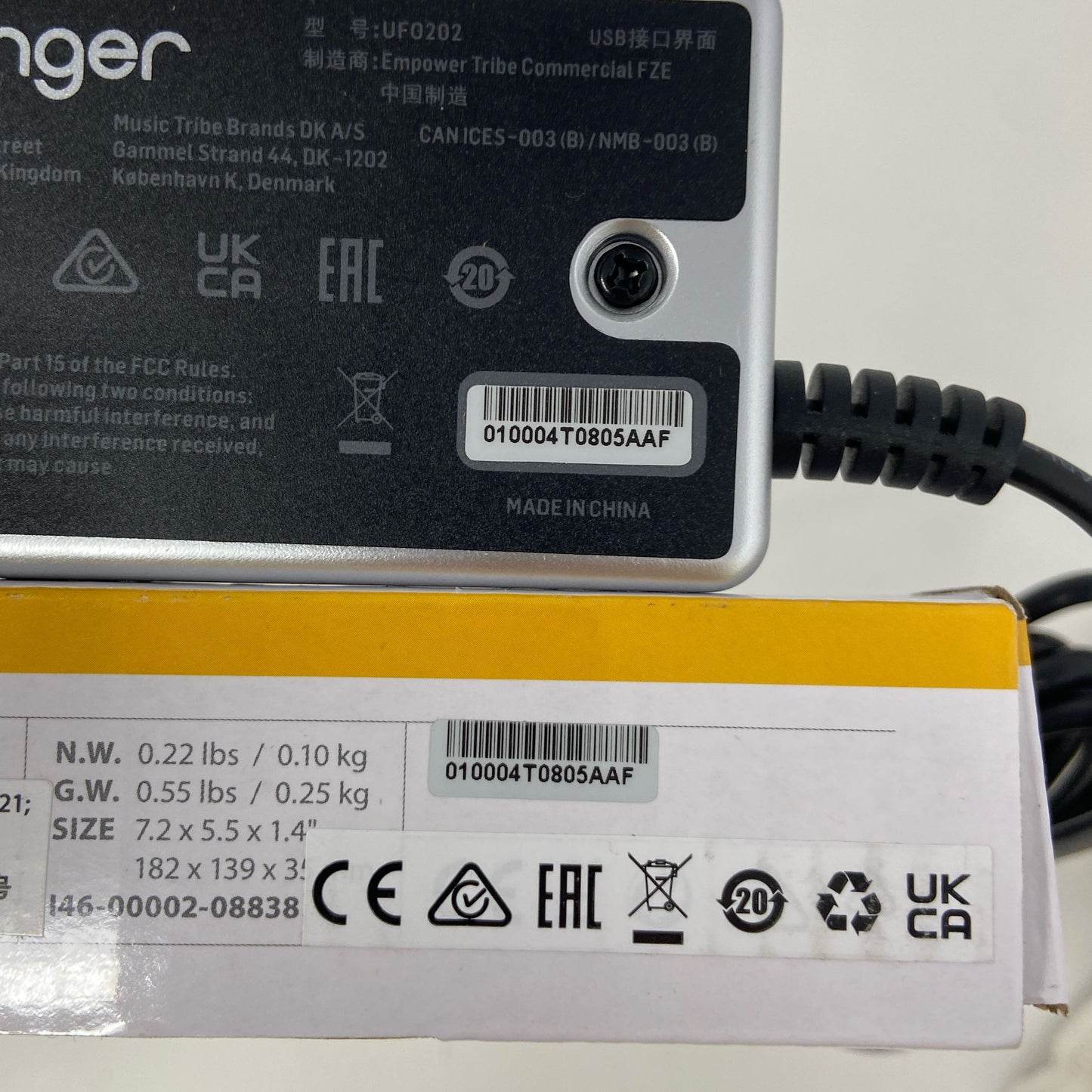 Serial #/Tag-LPNO564535462