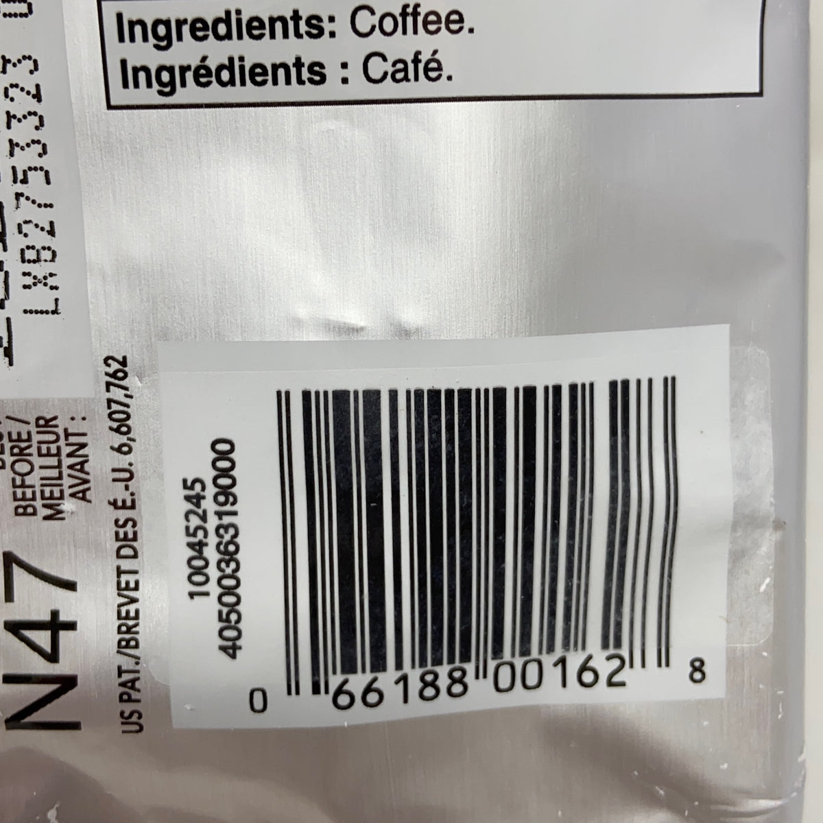 Serial #/Tag-UNT275285HVX