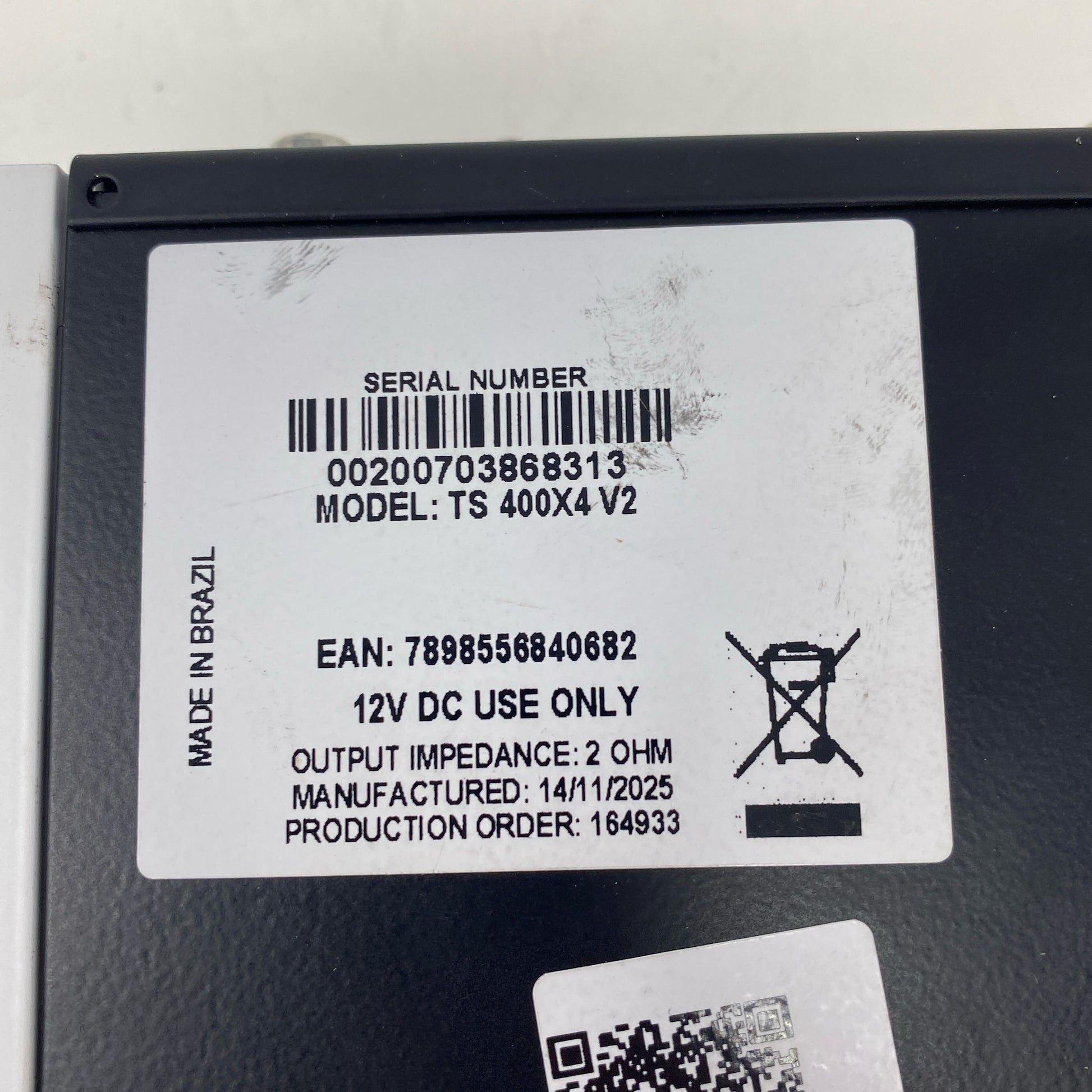 Serial #/Tag-LPNAC816070709