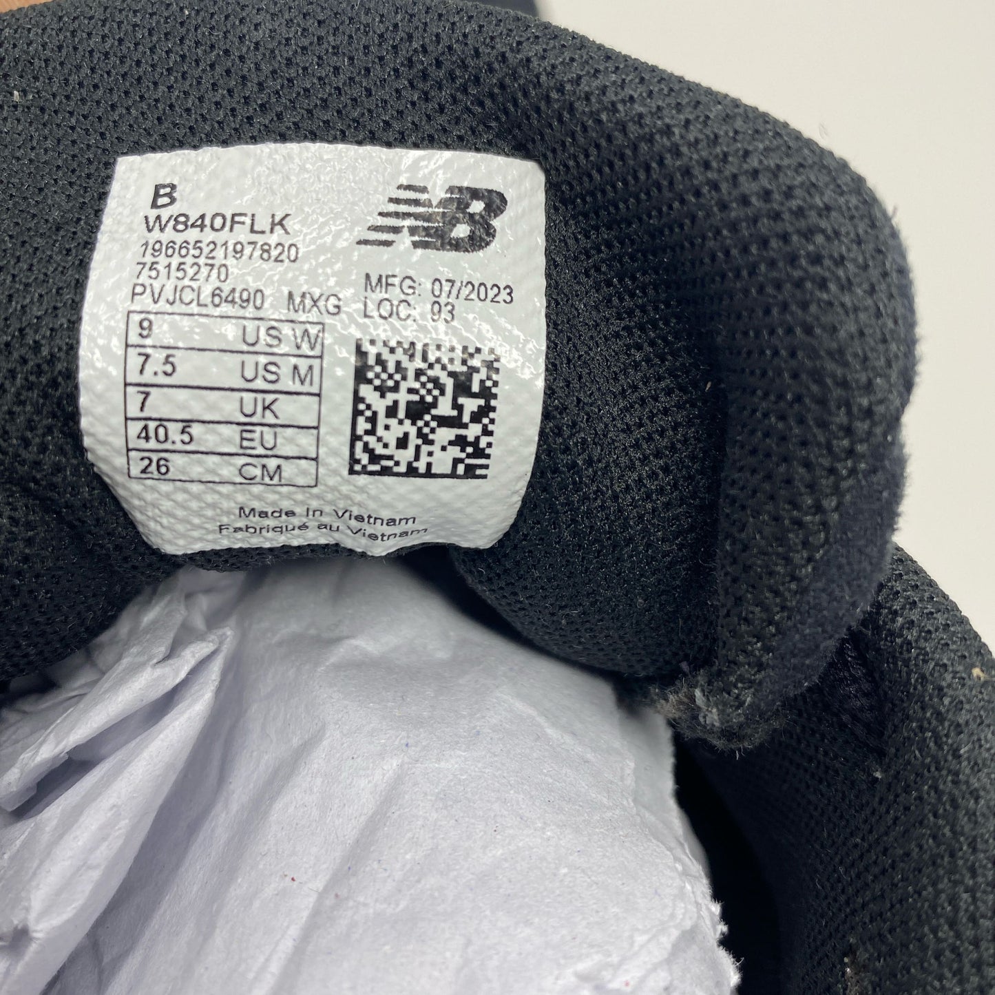 Serial #/Tag-LPNNE6QG949JN