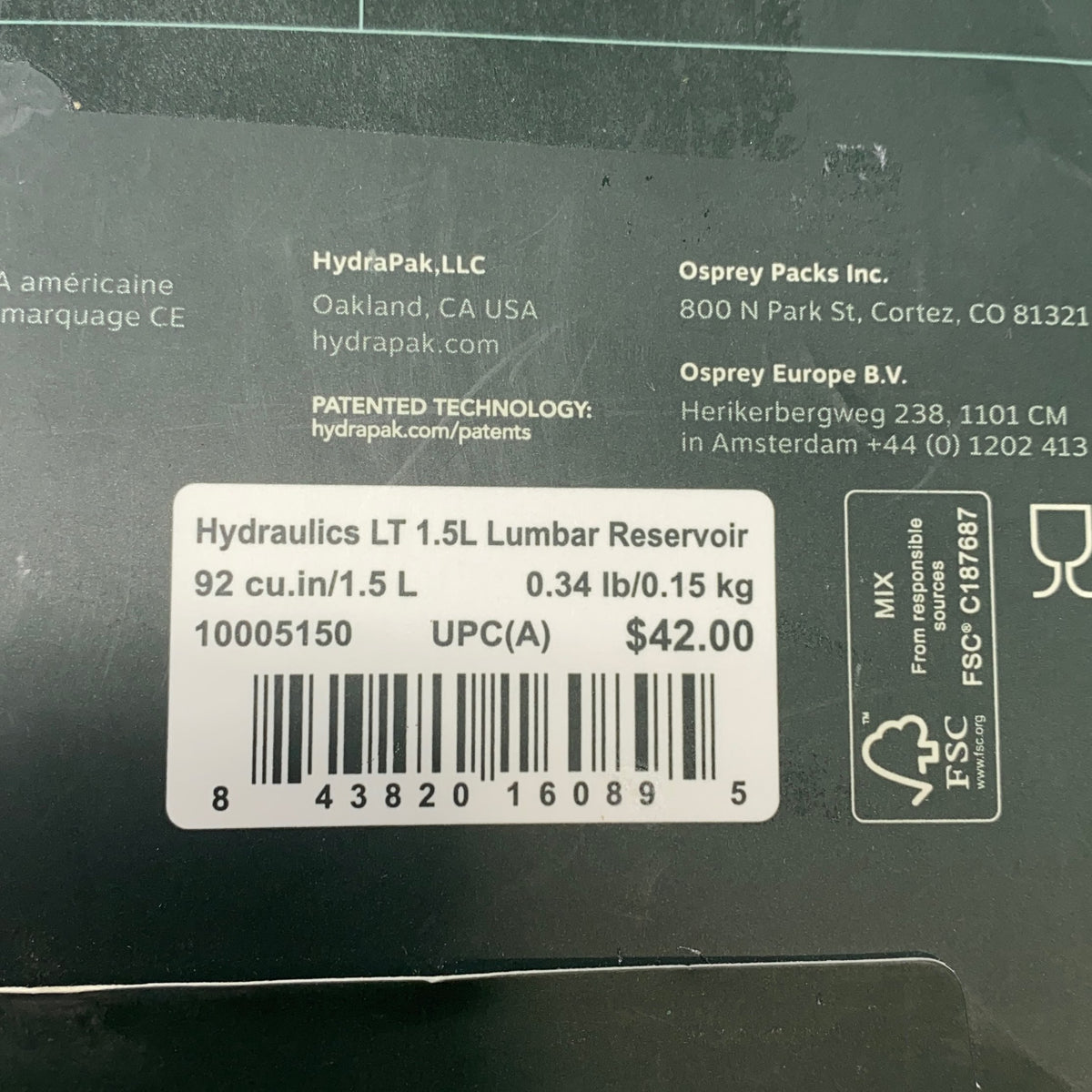 Serial #/Tag-LPNAC995373233