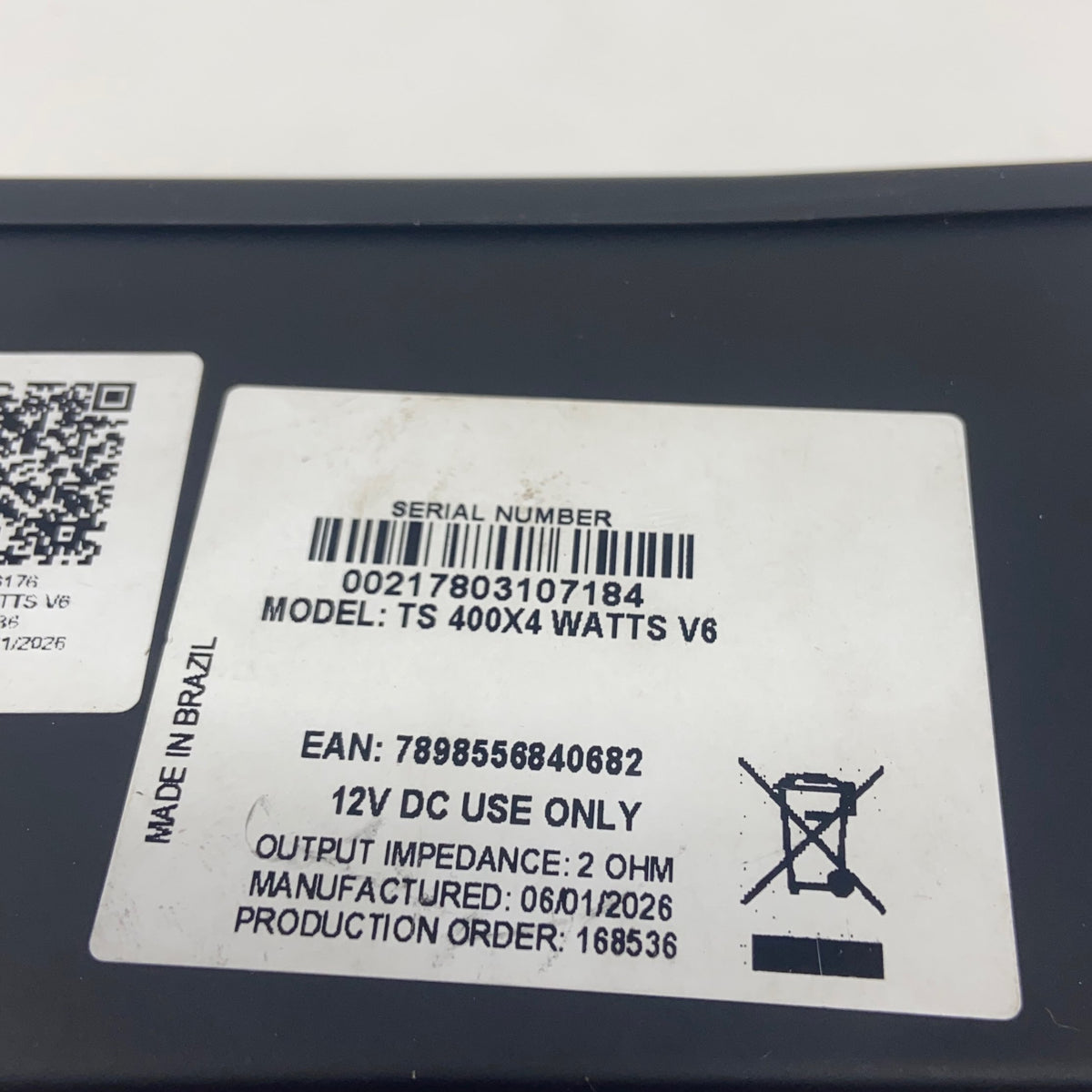 Serial #/Tag-UNT6063047VV