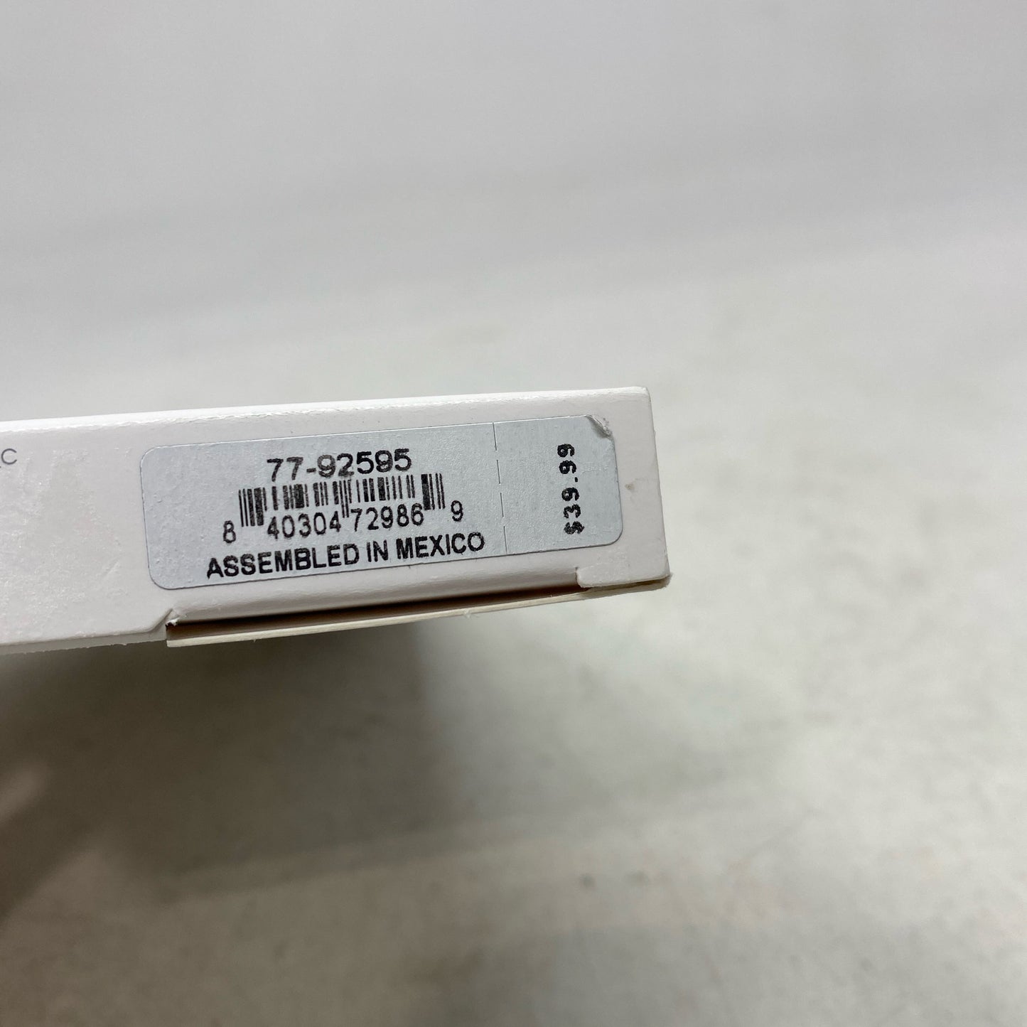 Serial #/Tag-LPNNC6MHHTQK1