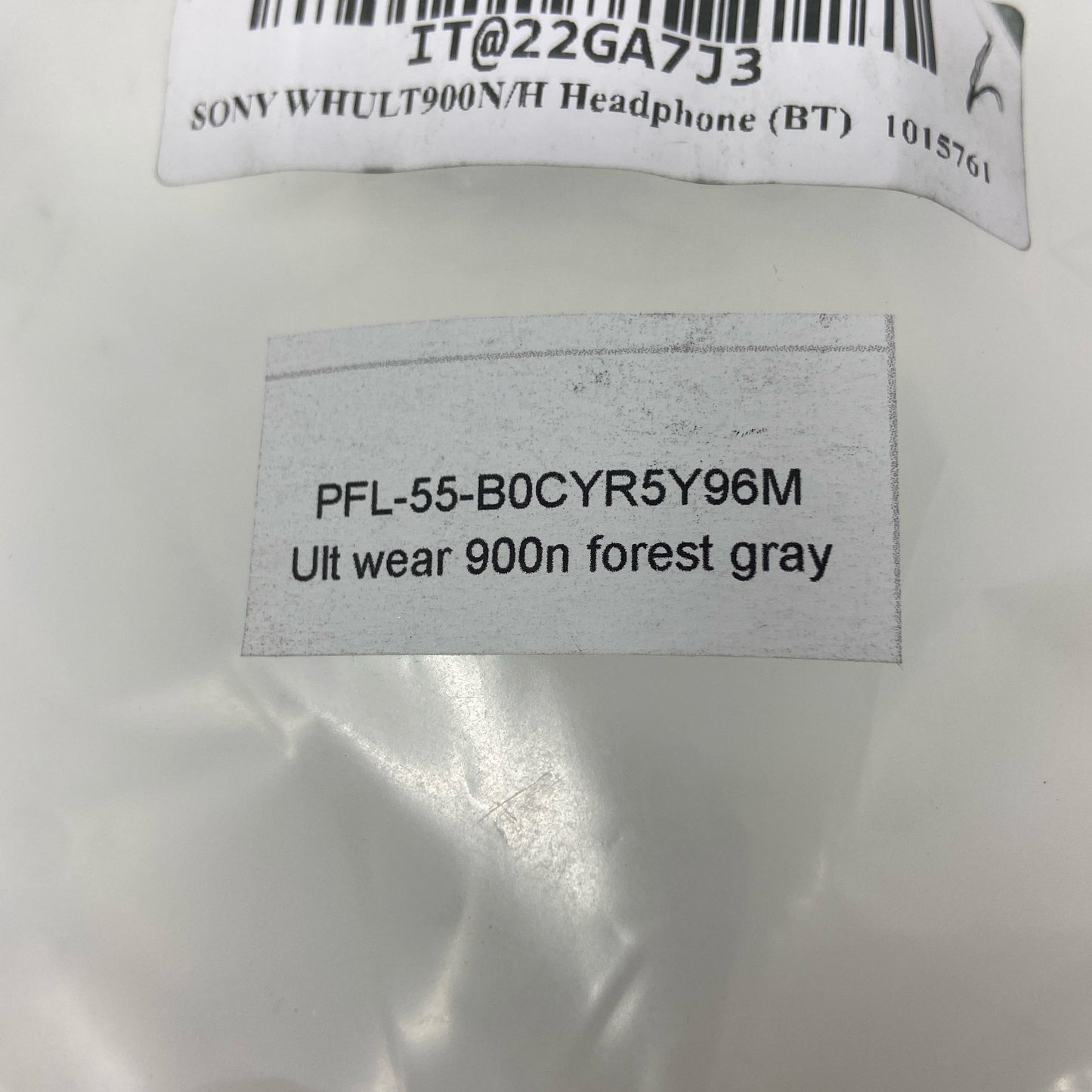 Serial #/Tag-UNT3239543MU