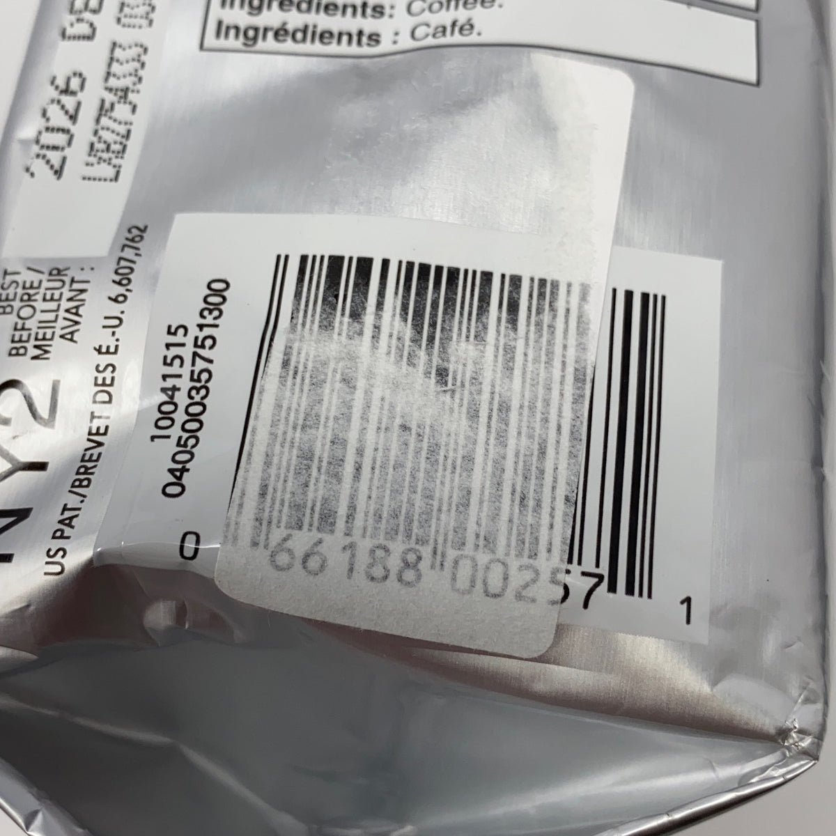 Serial #/Tag-UNT013114548