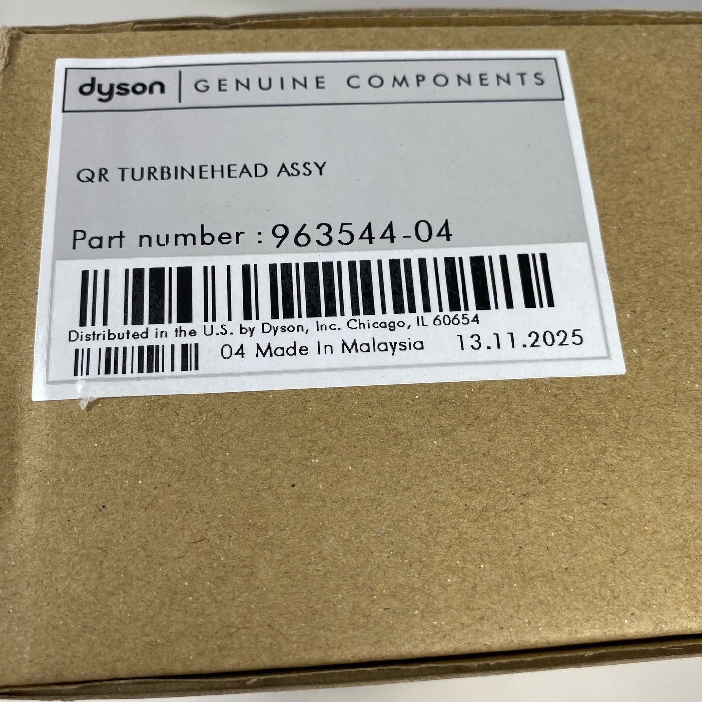 Serial #/Tag-UNT325498KPR