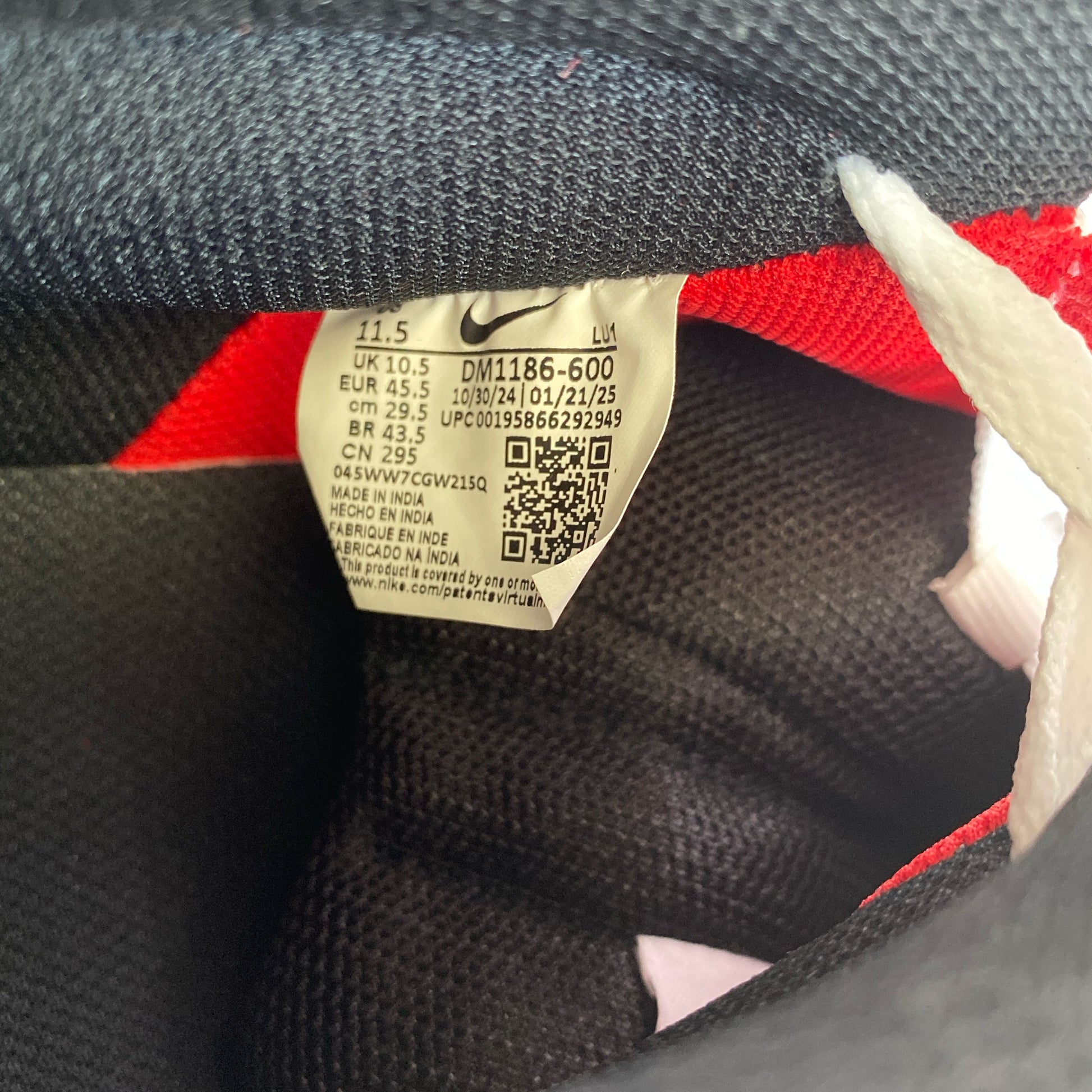 Serial #/Tag-UNT125469L1E