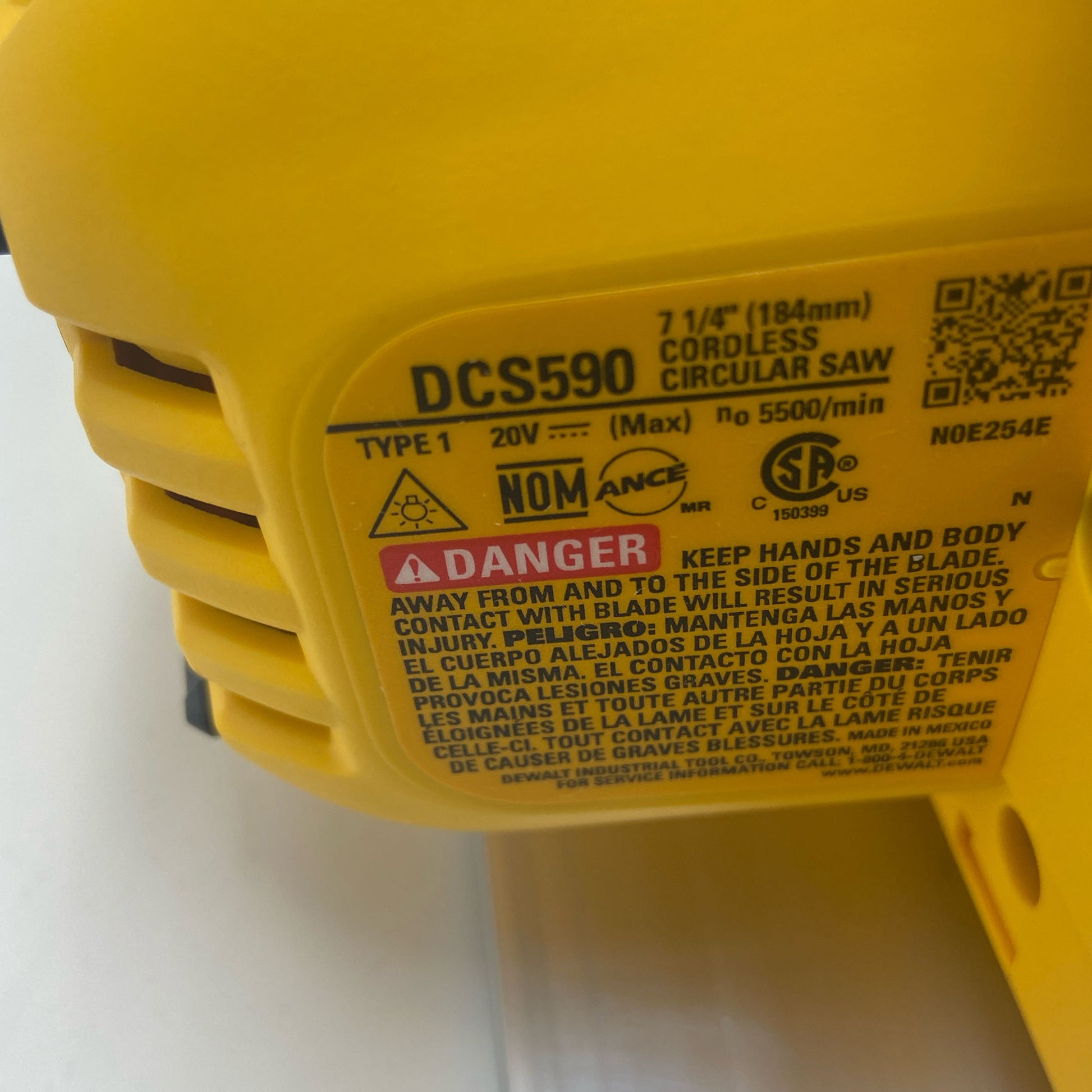 Serial #/Tag-UNT117482ZEO