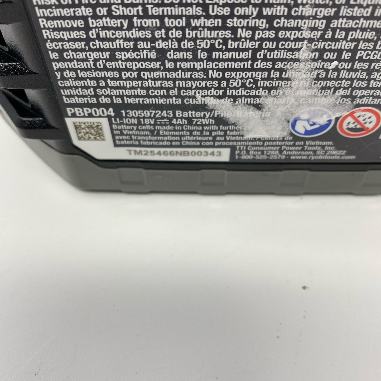 Serial #/Tag-UNT592913CI2
