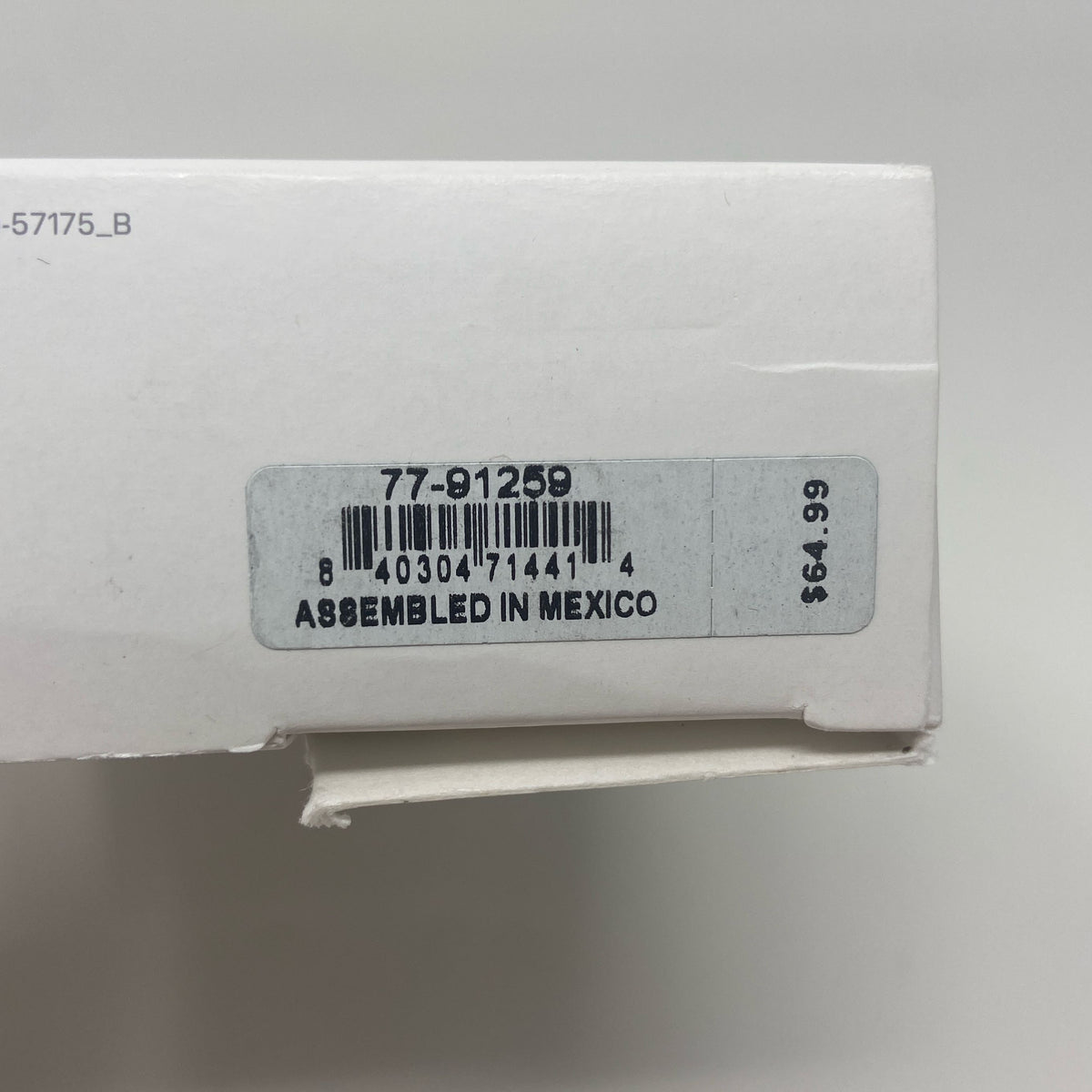 Serial #/Tag-UNT998964SBDQ