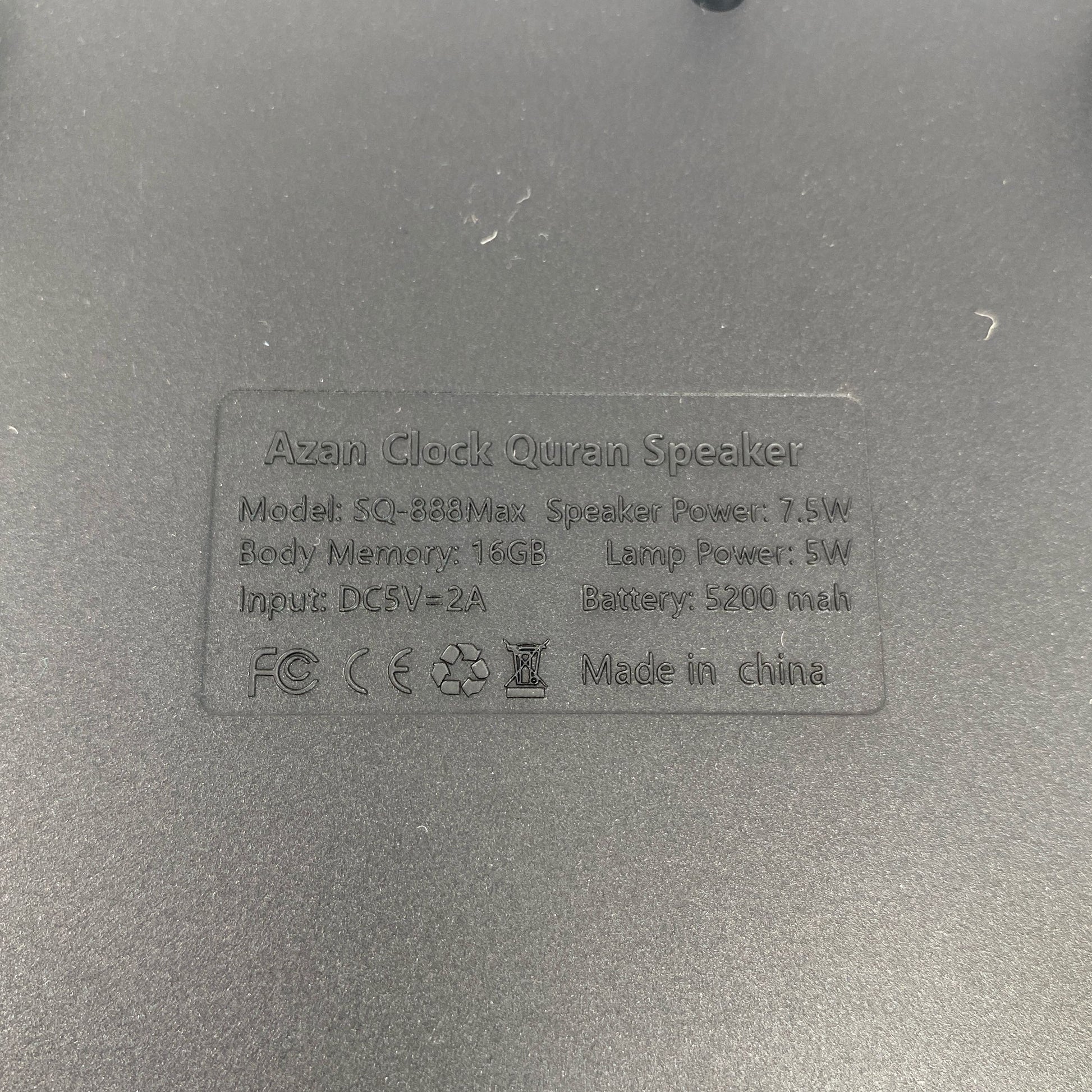 Serial #/Tag-UNT018226HNO