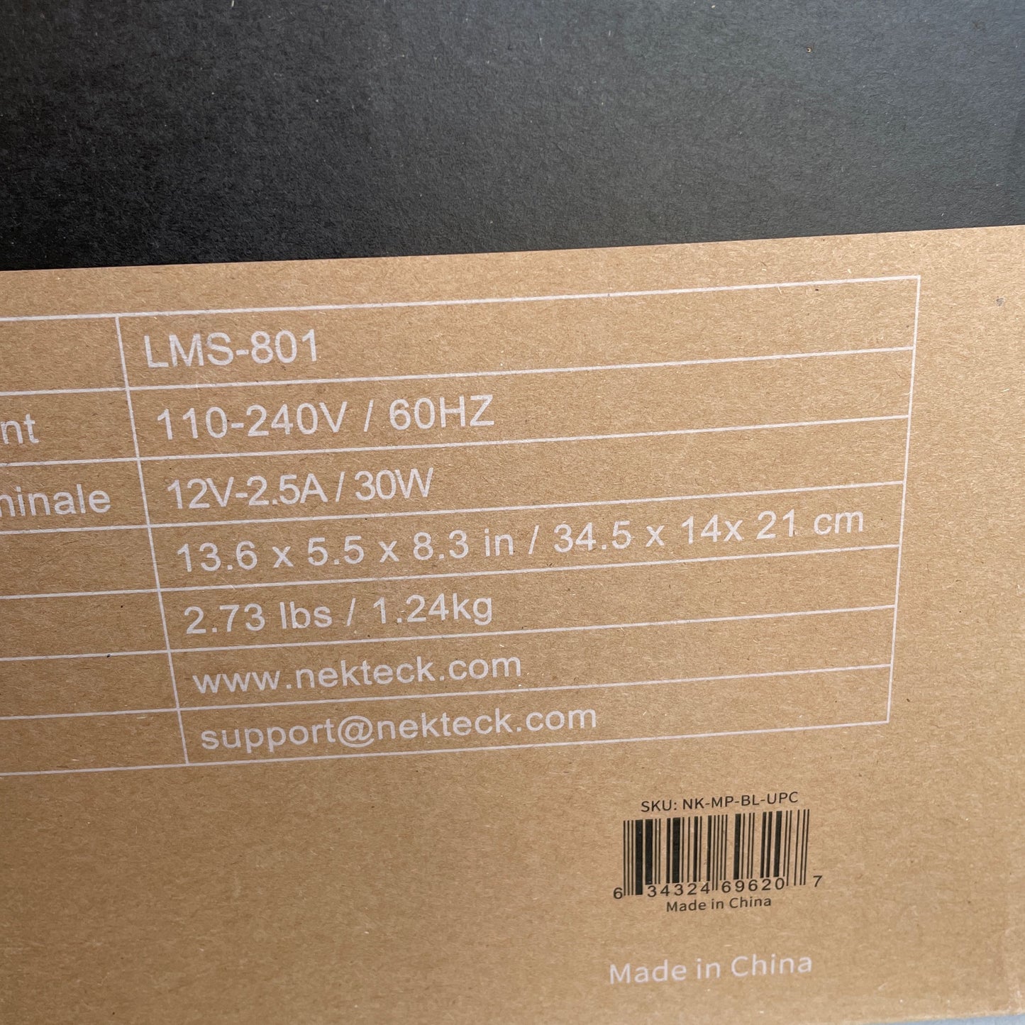 Serial #/Tag-UNT3740114SB