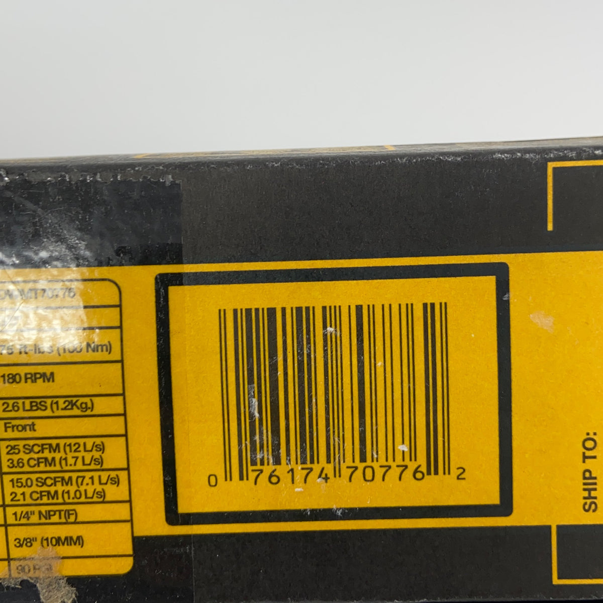 Serial #/Tag-UNT68408841E