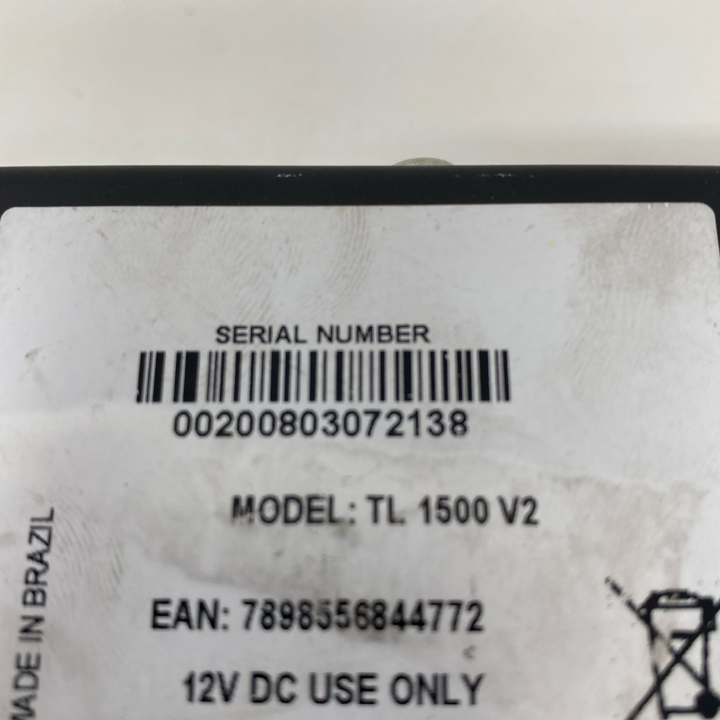 Serial #/Tag-UNT823169GRZ