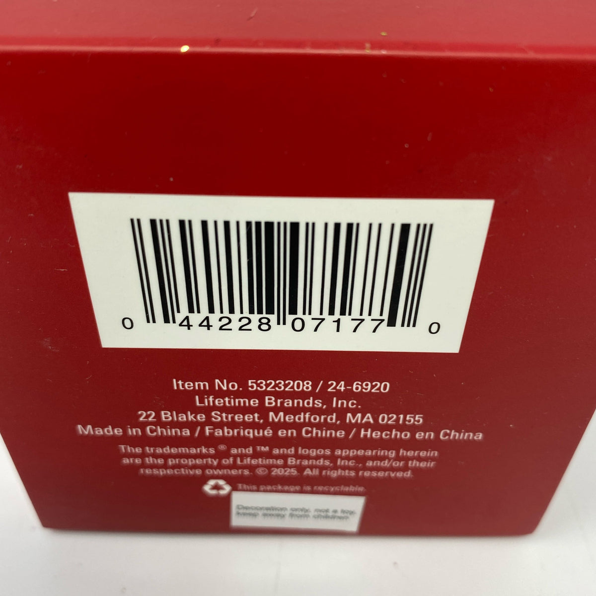 Serial #/Tag-UNT838270989
