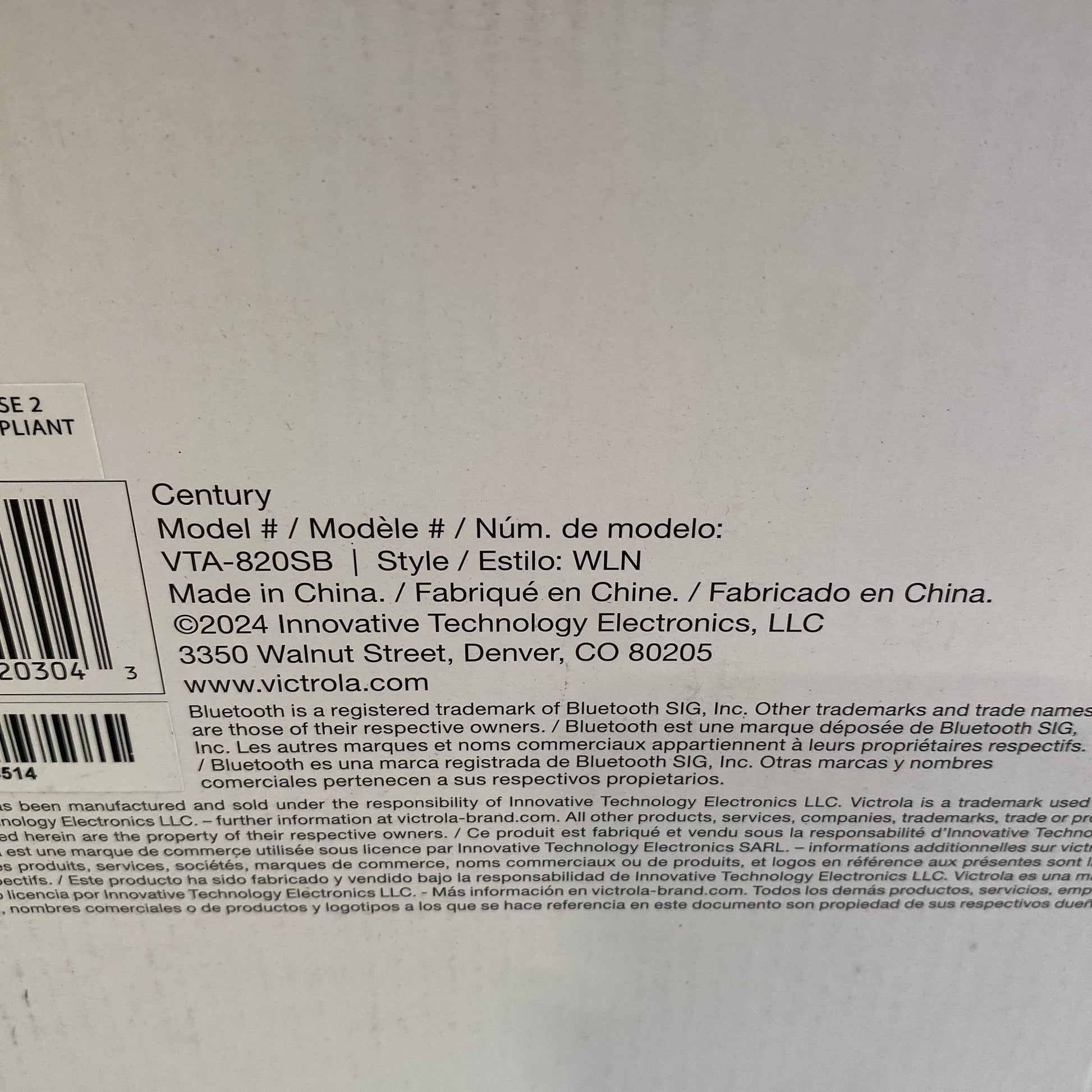 Serial #/Tag-LPNNA6BQ53Y2W