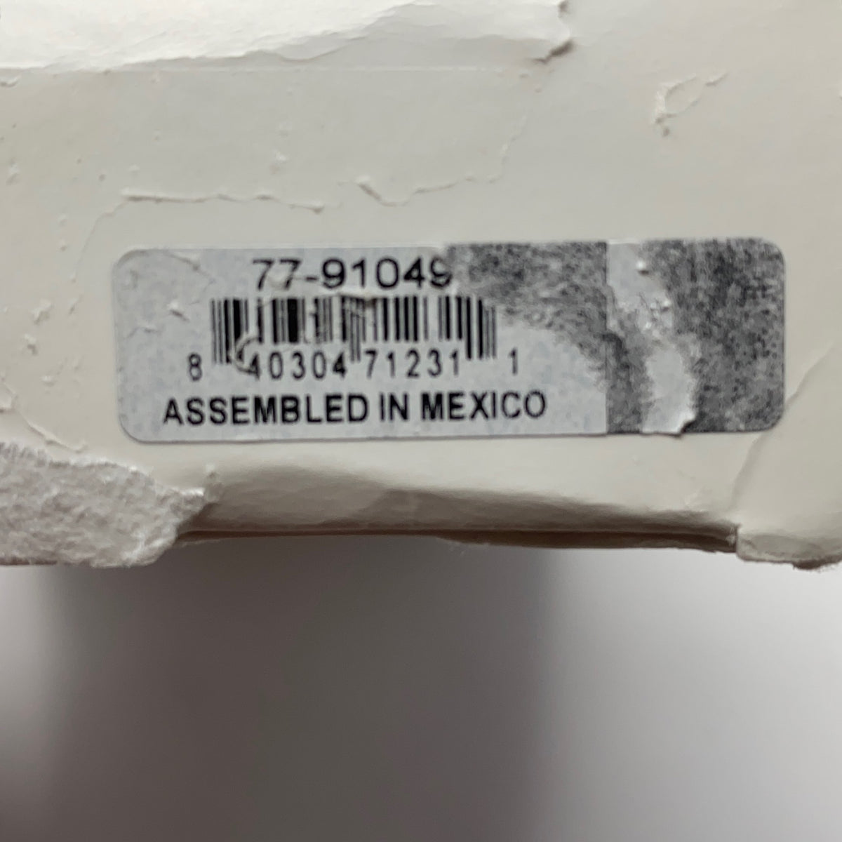 Serial #/Tag-LPNRRJN2736221