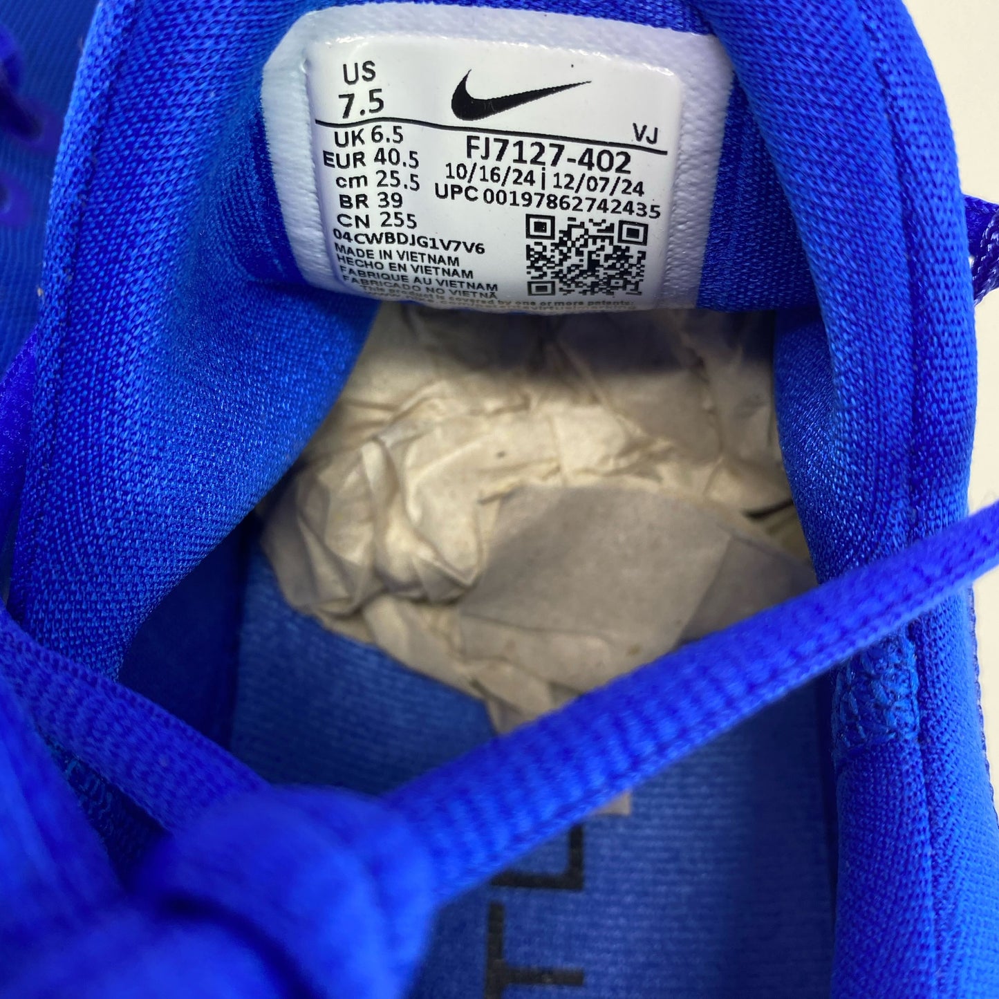 Serial #/Tag-UNT985948Y2H