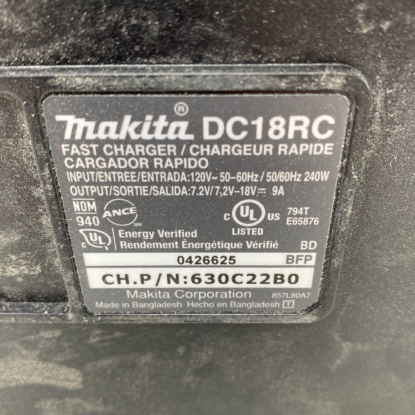 Serial #/Tag-LPNAC224638135