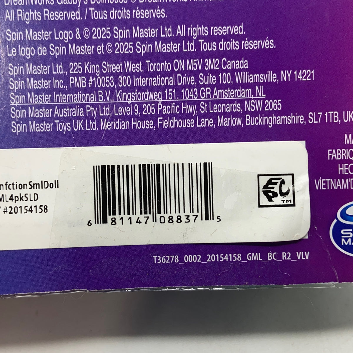 Serial #/Tag-UNT191383N4S0