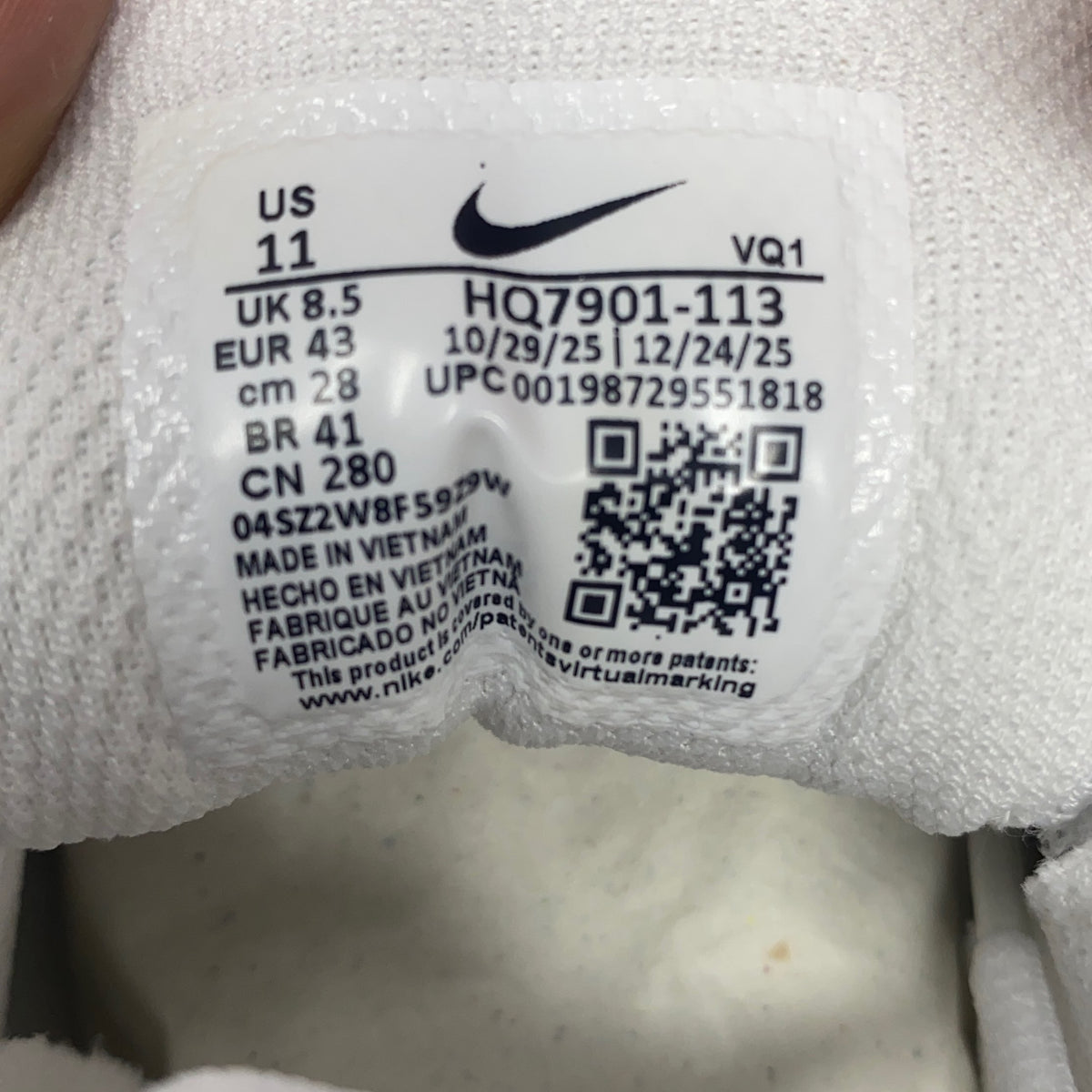 Serial #/Tag-UNT827179190