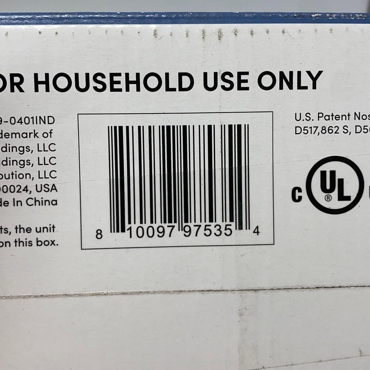 Serial #/Tag-UNT3991920ZS