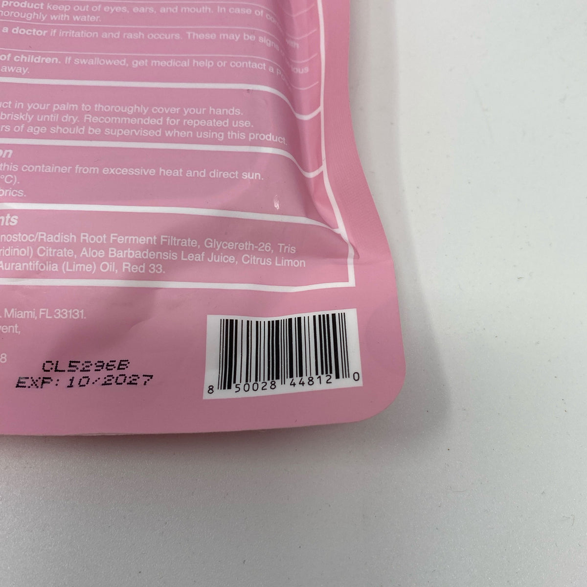 Serial #/Tag-UNT5821433LY