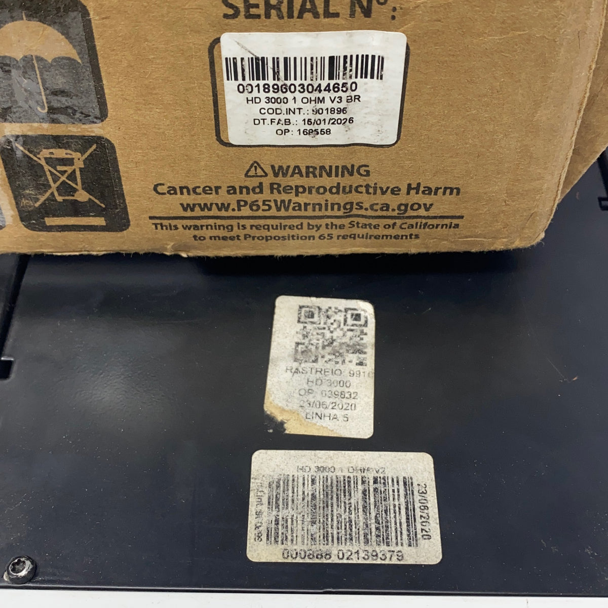 Serial #/Tag-UNT436630HVU