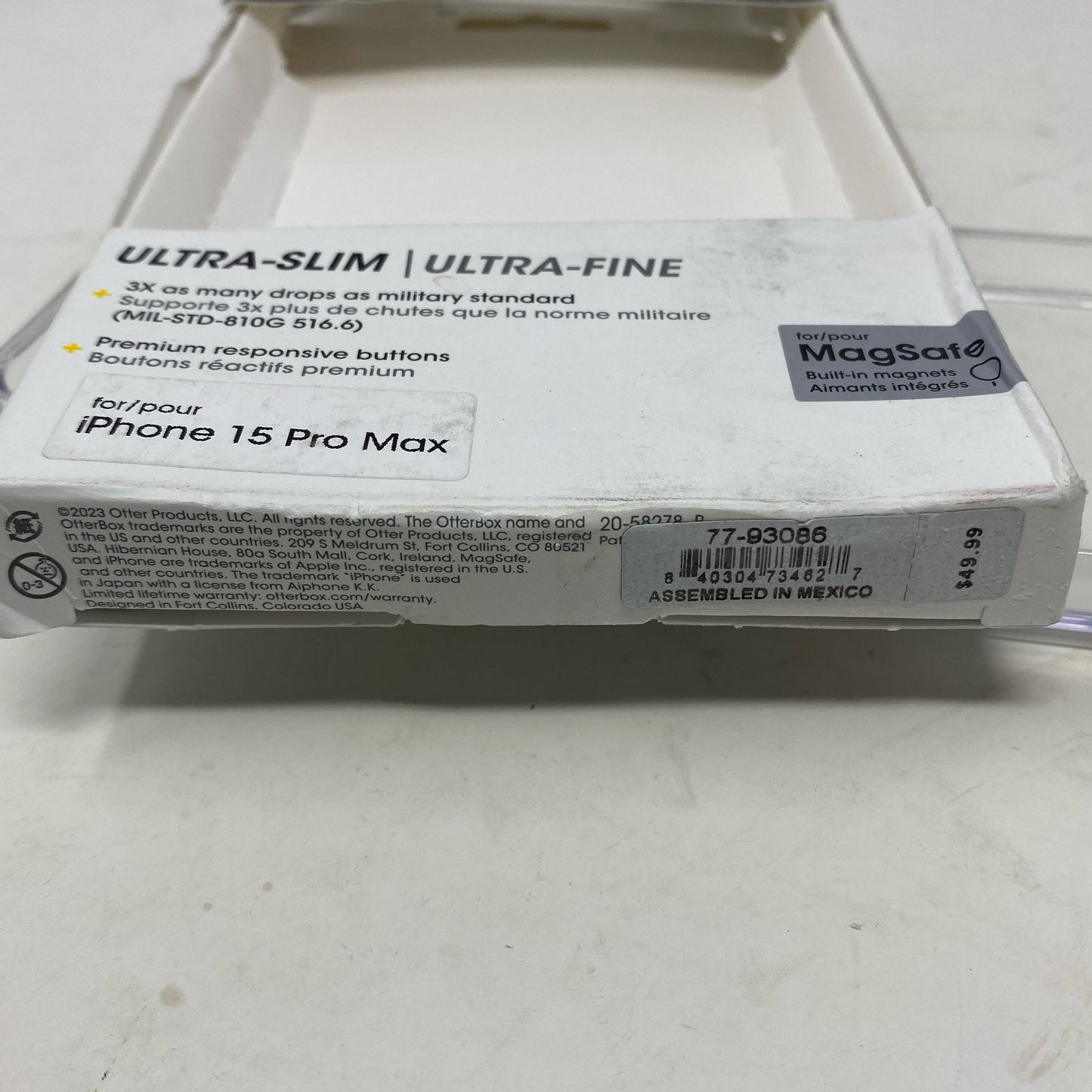 Serial #/Tag-LPNPMGQ6291181