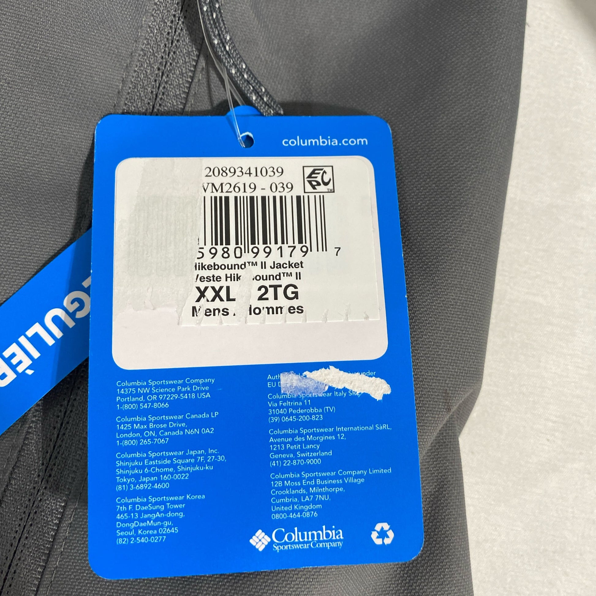 Serial #/Tag-LPNNC62W29W96