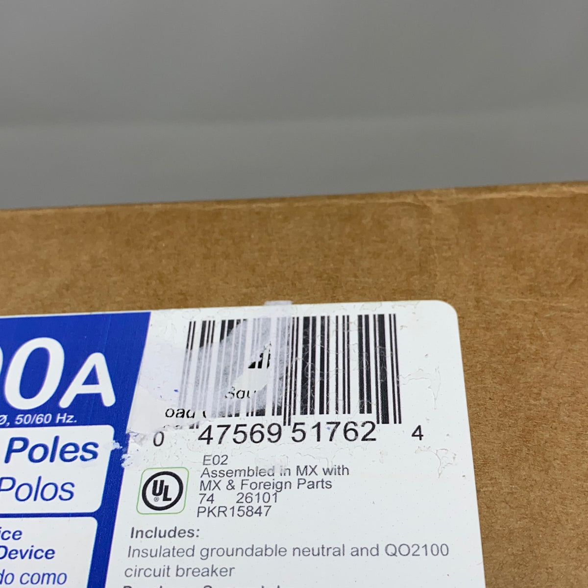 Serial #/Tag-UNT1942324TE