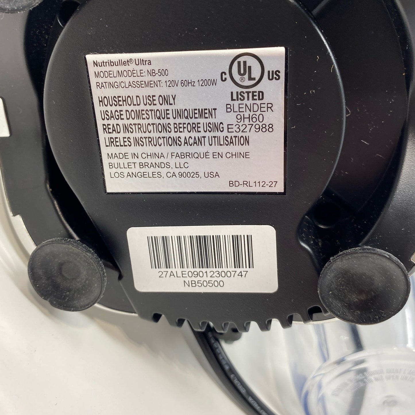 Serial #/Tag-LPNPMBG4207182